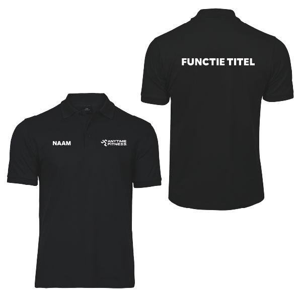 Anytime Fitness Luxury Stretch Polo Heren