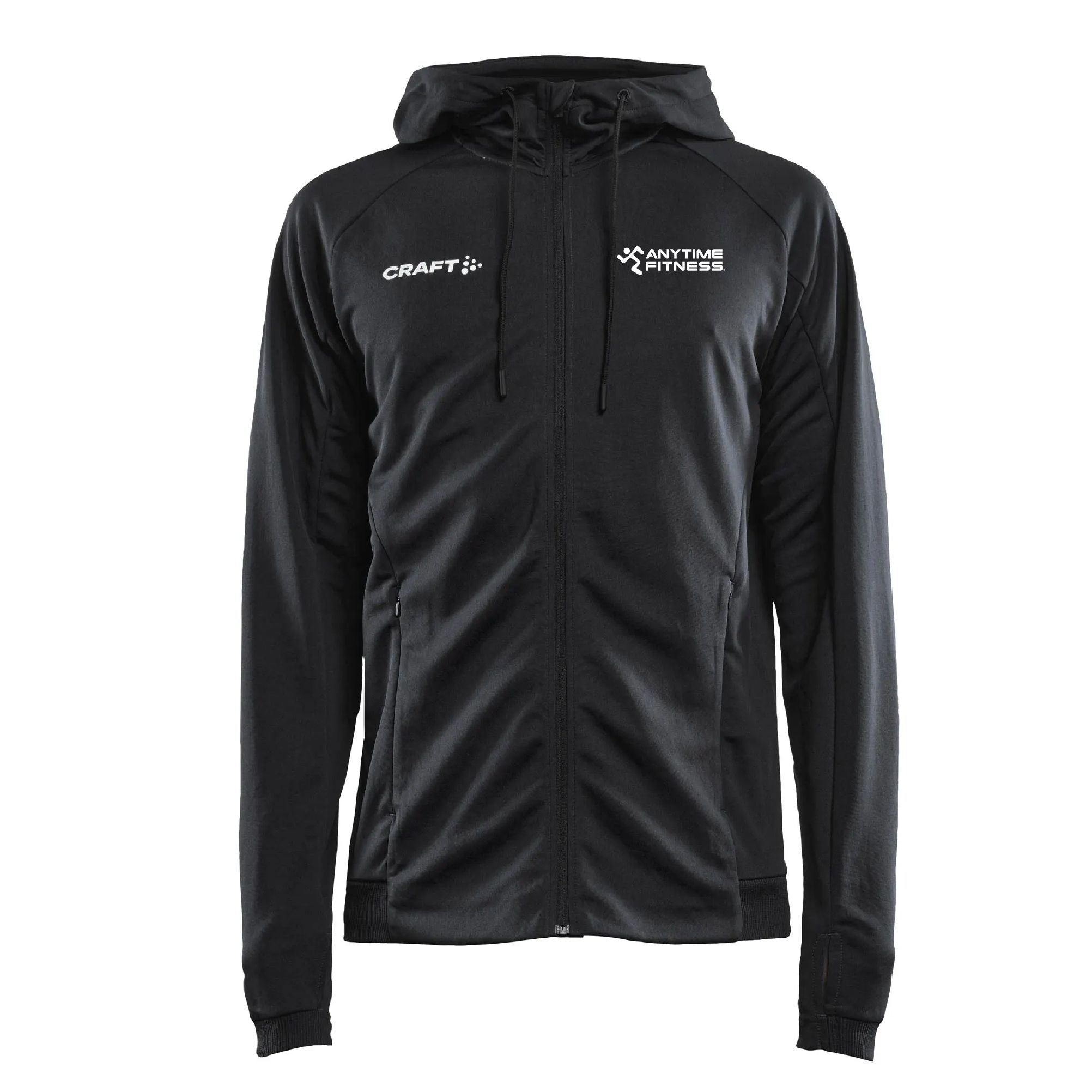 Anytime Fitness Evolve Hooded Trainingsjas Heren