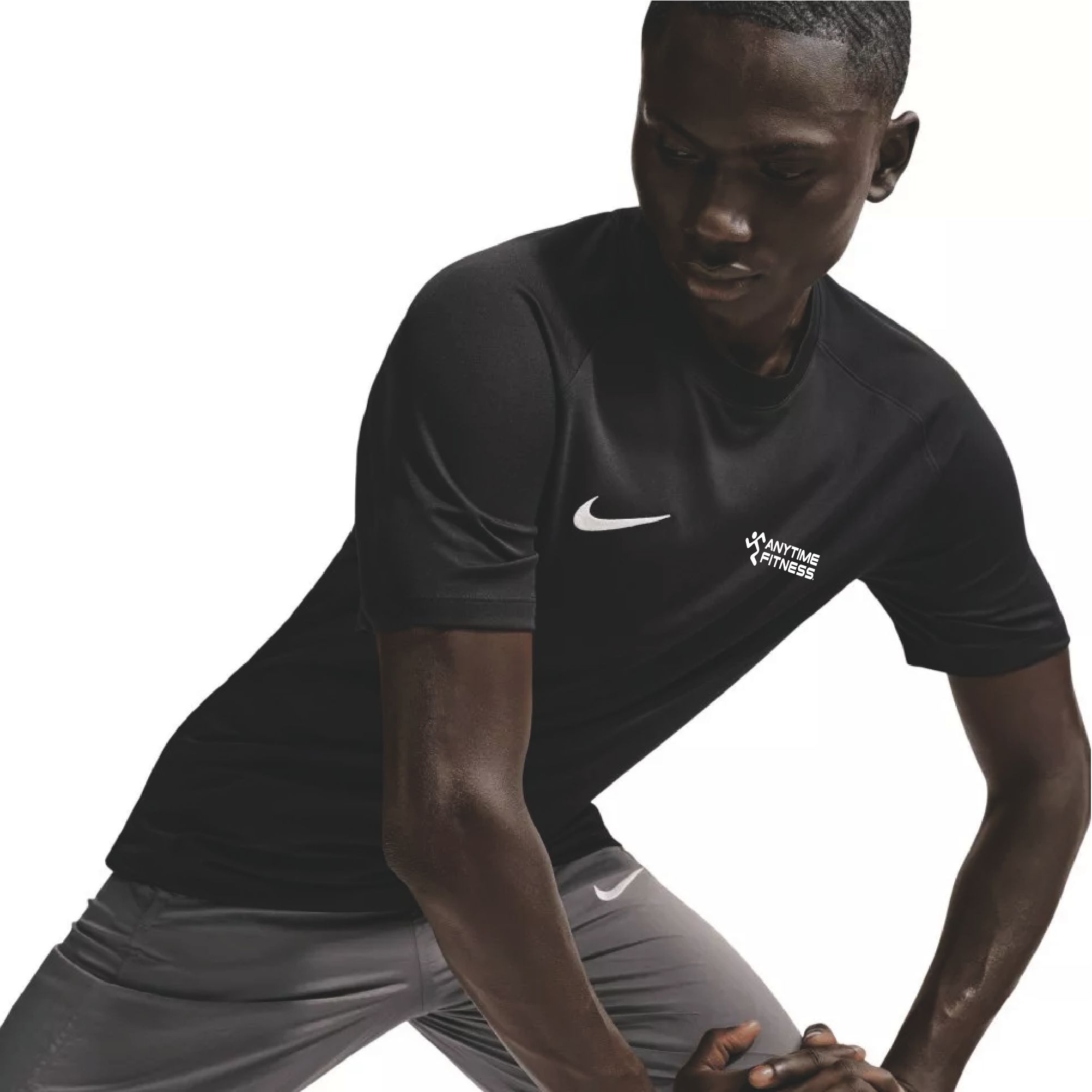 Anytime Fitness Dri-FIT Park VIII SS Shirt Heren