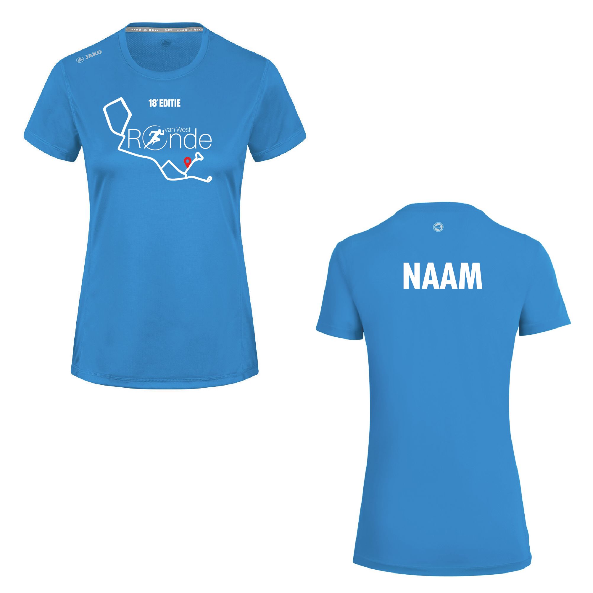 De Ronde van West Run Shirt Dames