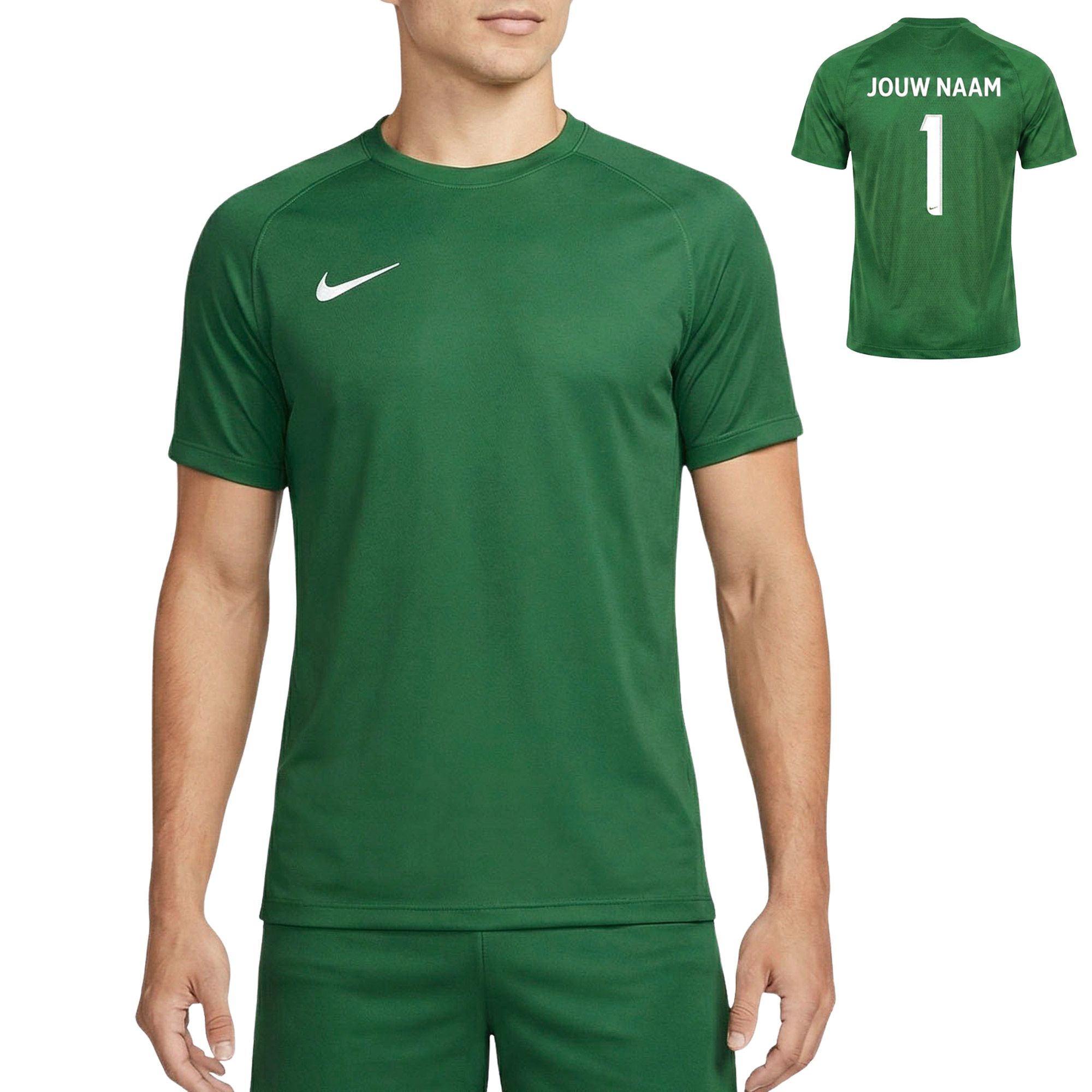 Nike Dri-FIT Park VIII SS Shirt Heren Bedrukken