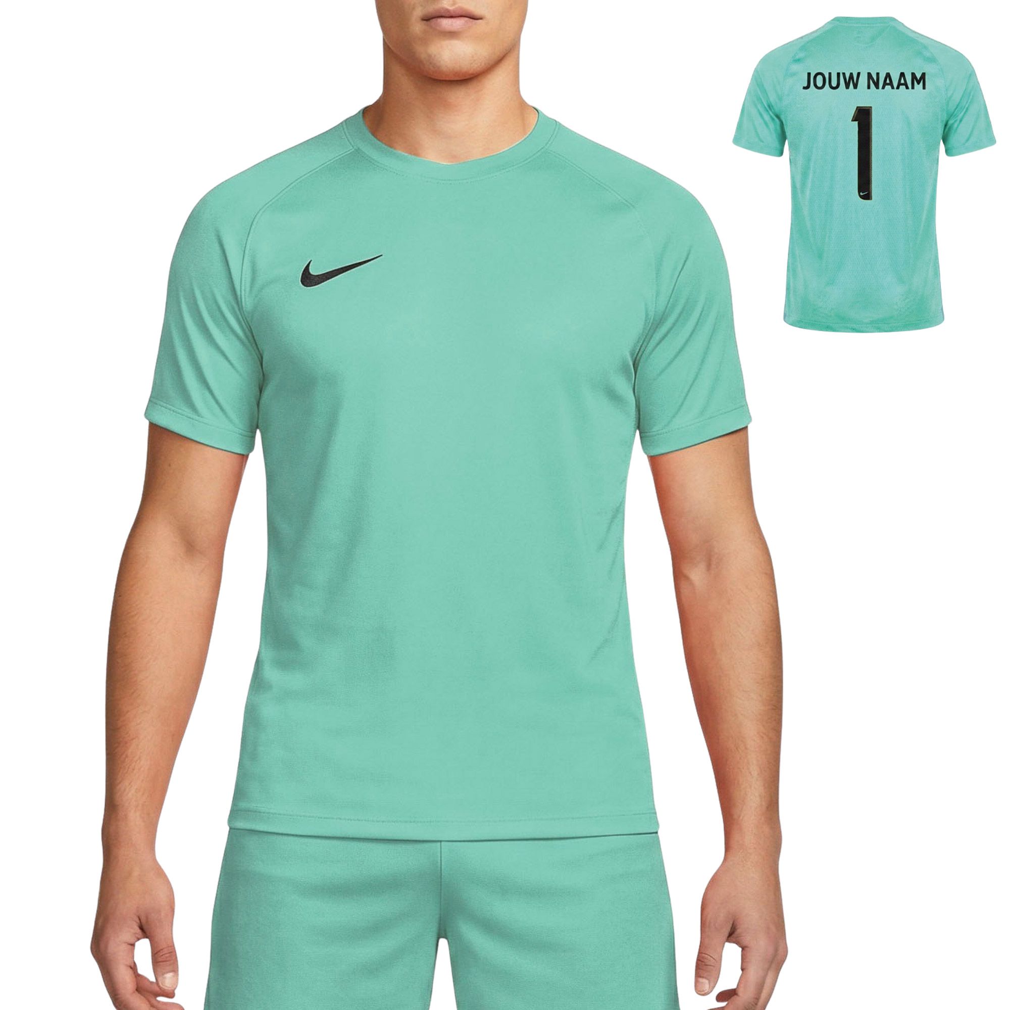 Nike Dri-FIT Park VIII SS Shirt Heren Bedrukken