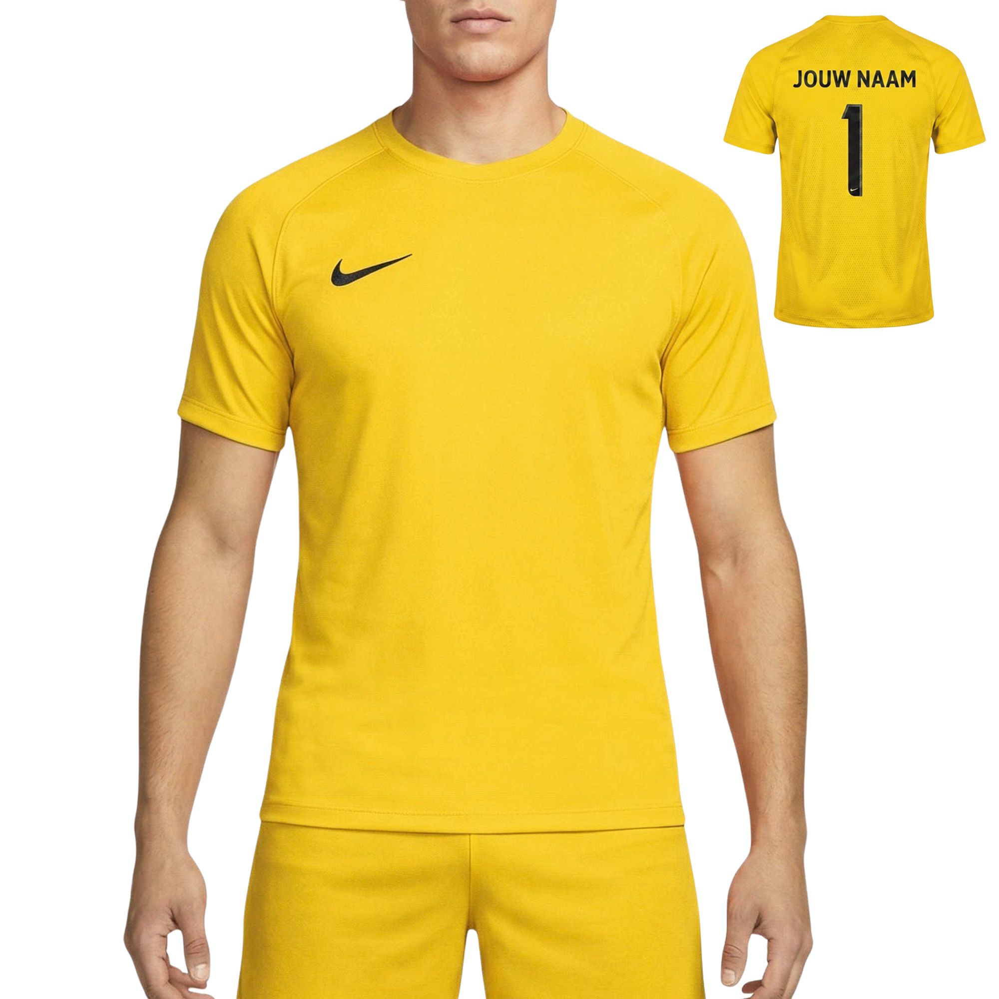 Nike Dri-FIT Park VIII SS Shirt Heren Bedrukken
