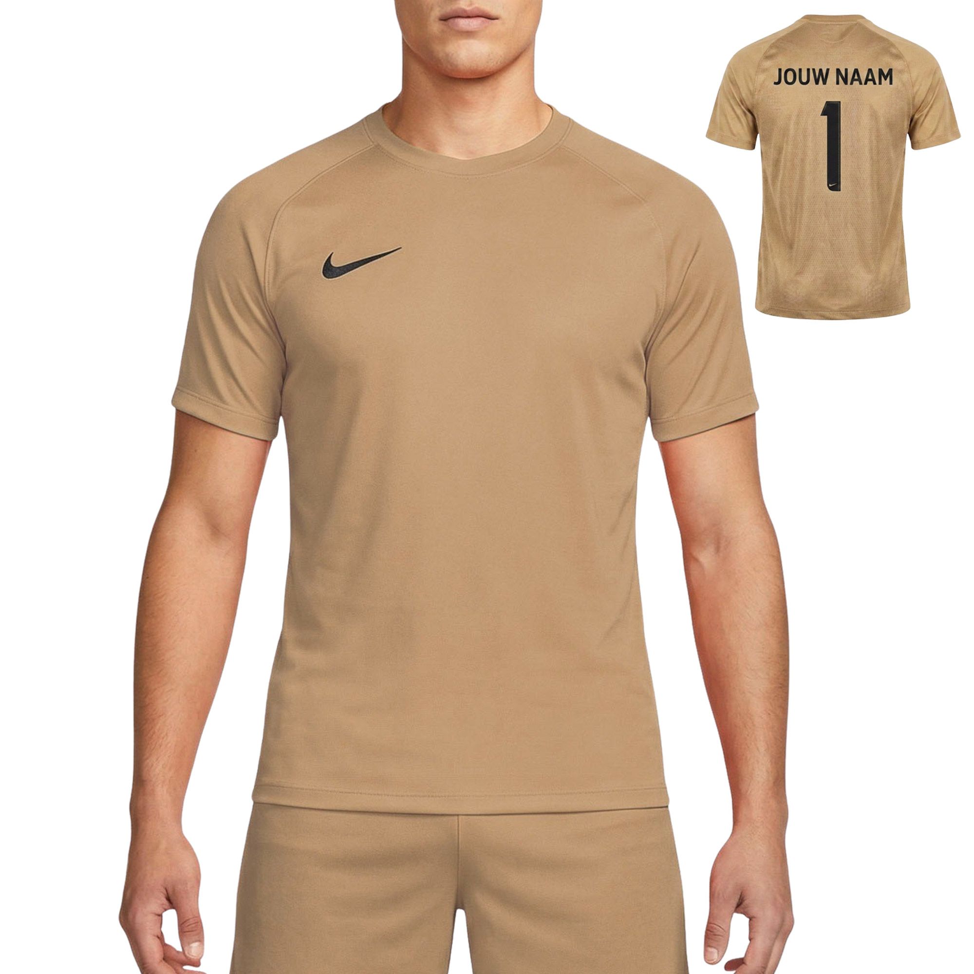 Nike Dri-FIT Park VIII SS Shirt Heren Bedrukken