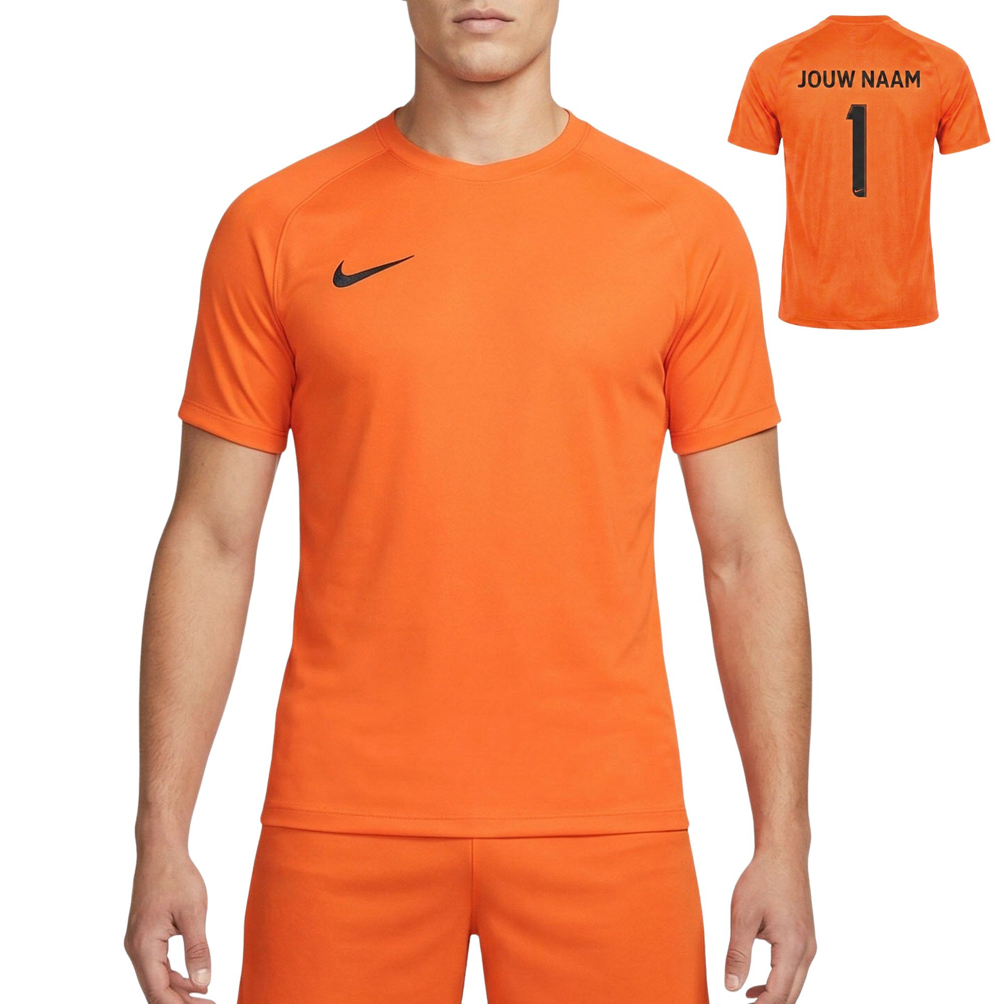 Nike Dri-FIT Park VIII SS Shirt Heren Bedrukken