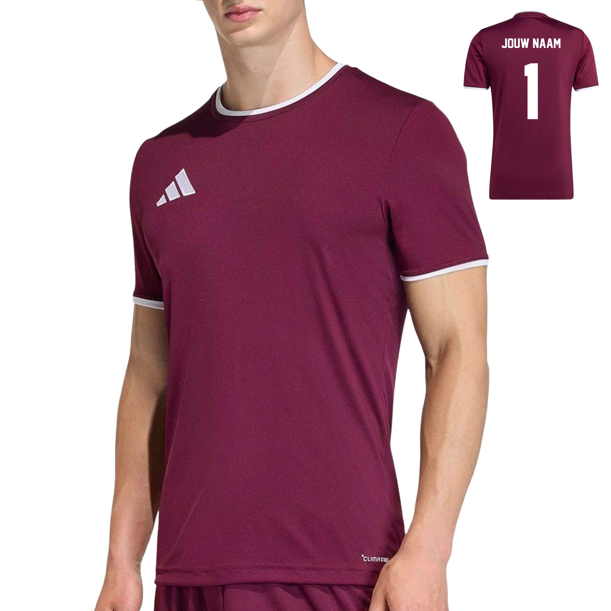 Adidas Entrada 26 Shirt Heren Bedrukken