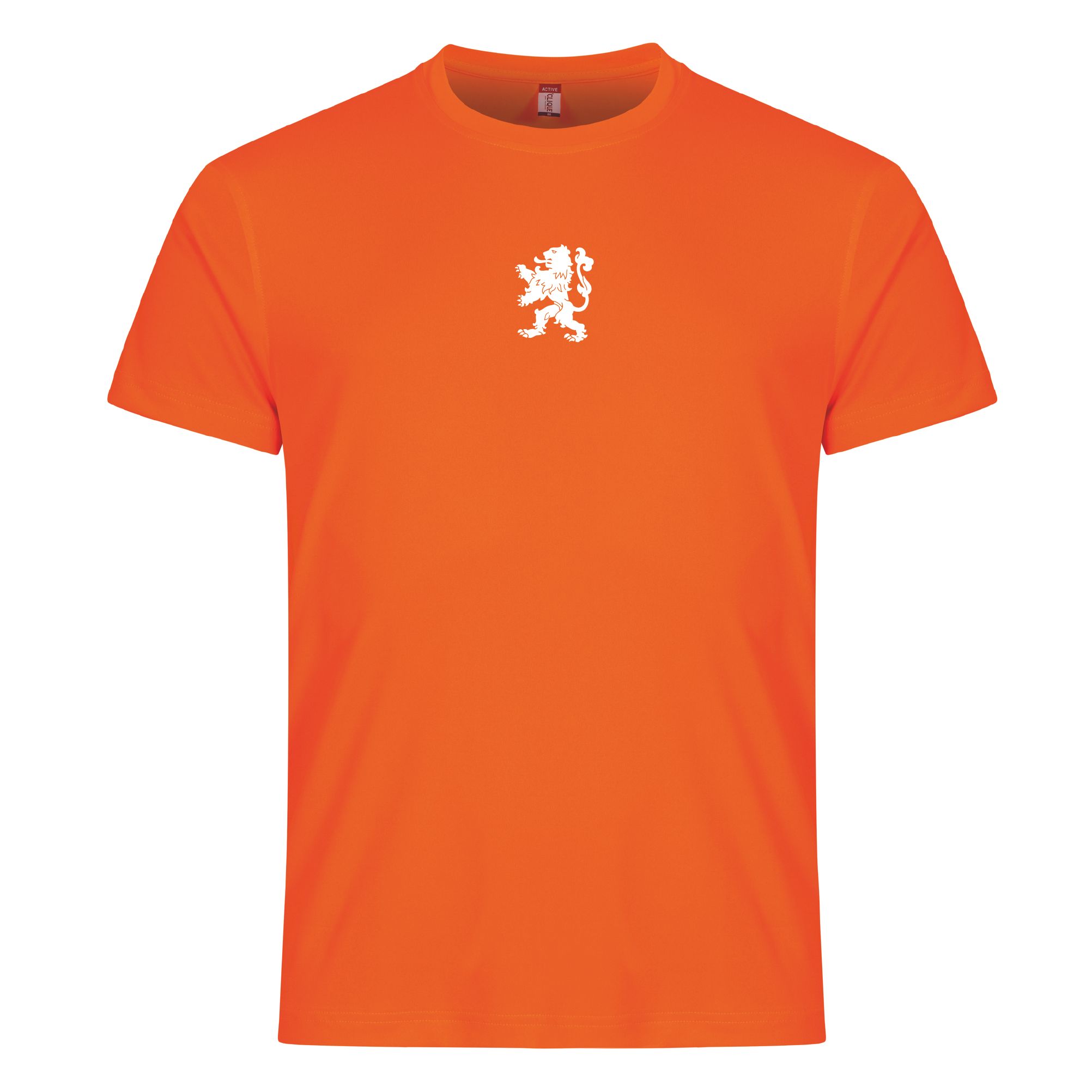 Clique PlutoSport Oranje Shirt Heren