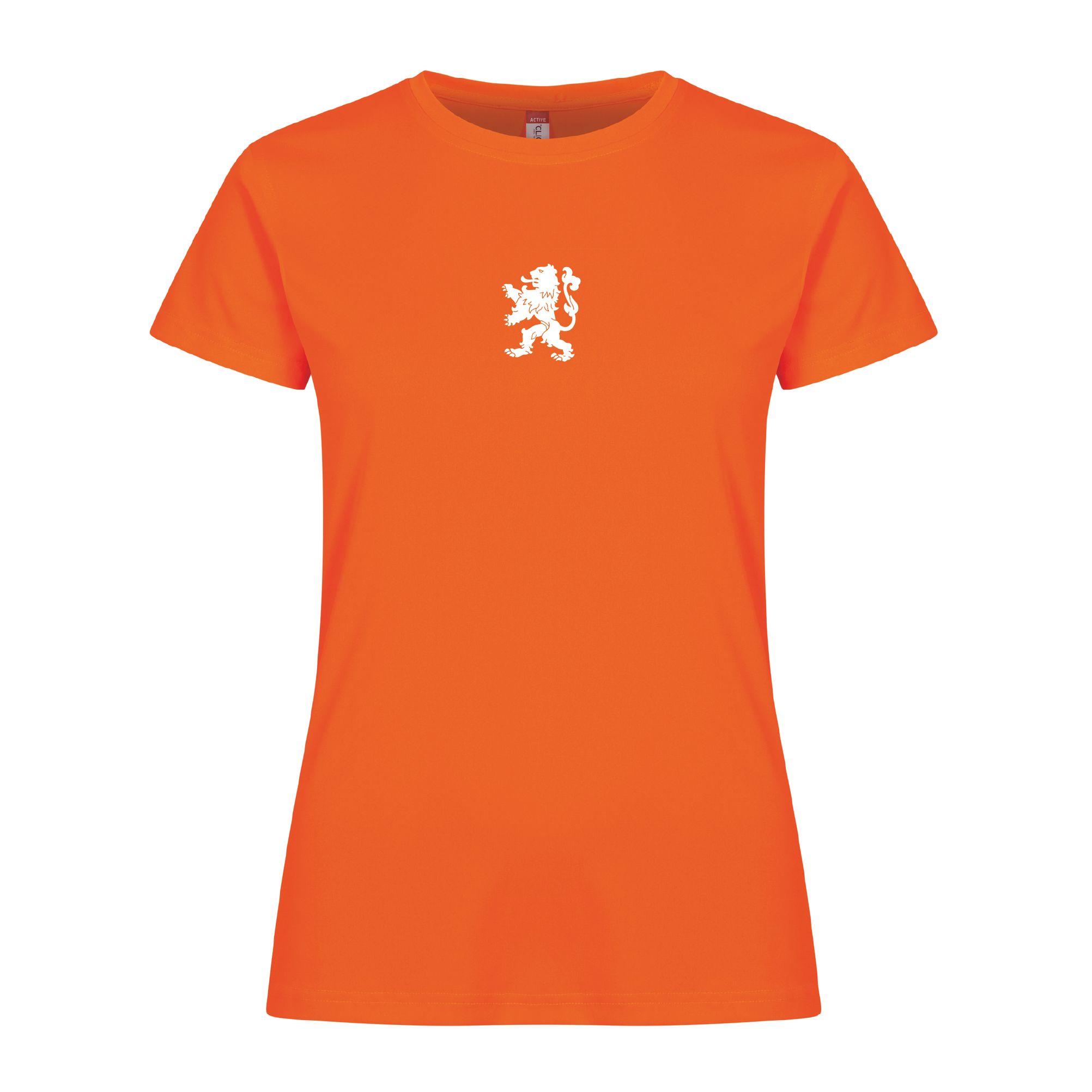 Clique PlutoSport Oranje Shirt Dames