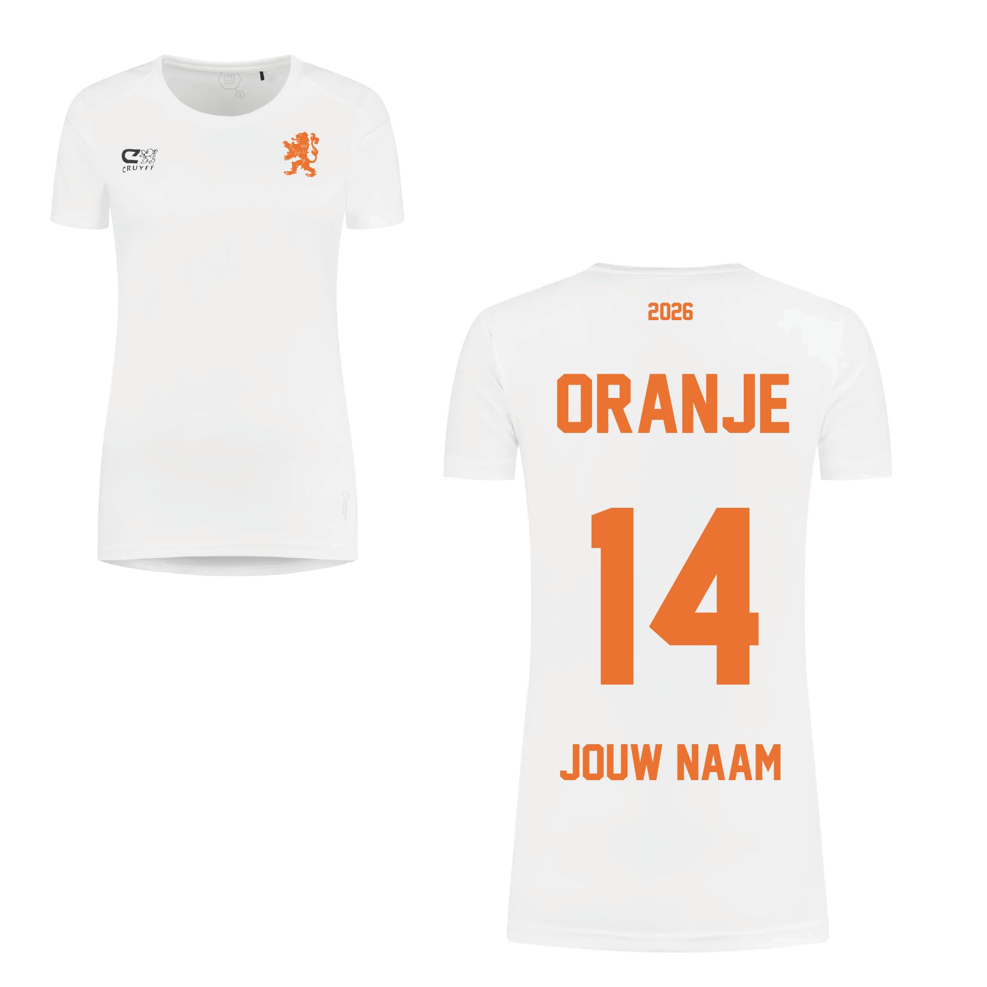 Cruyff ORANJE 2026 Shirt Dames
