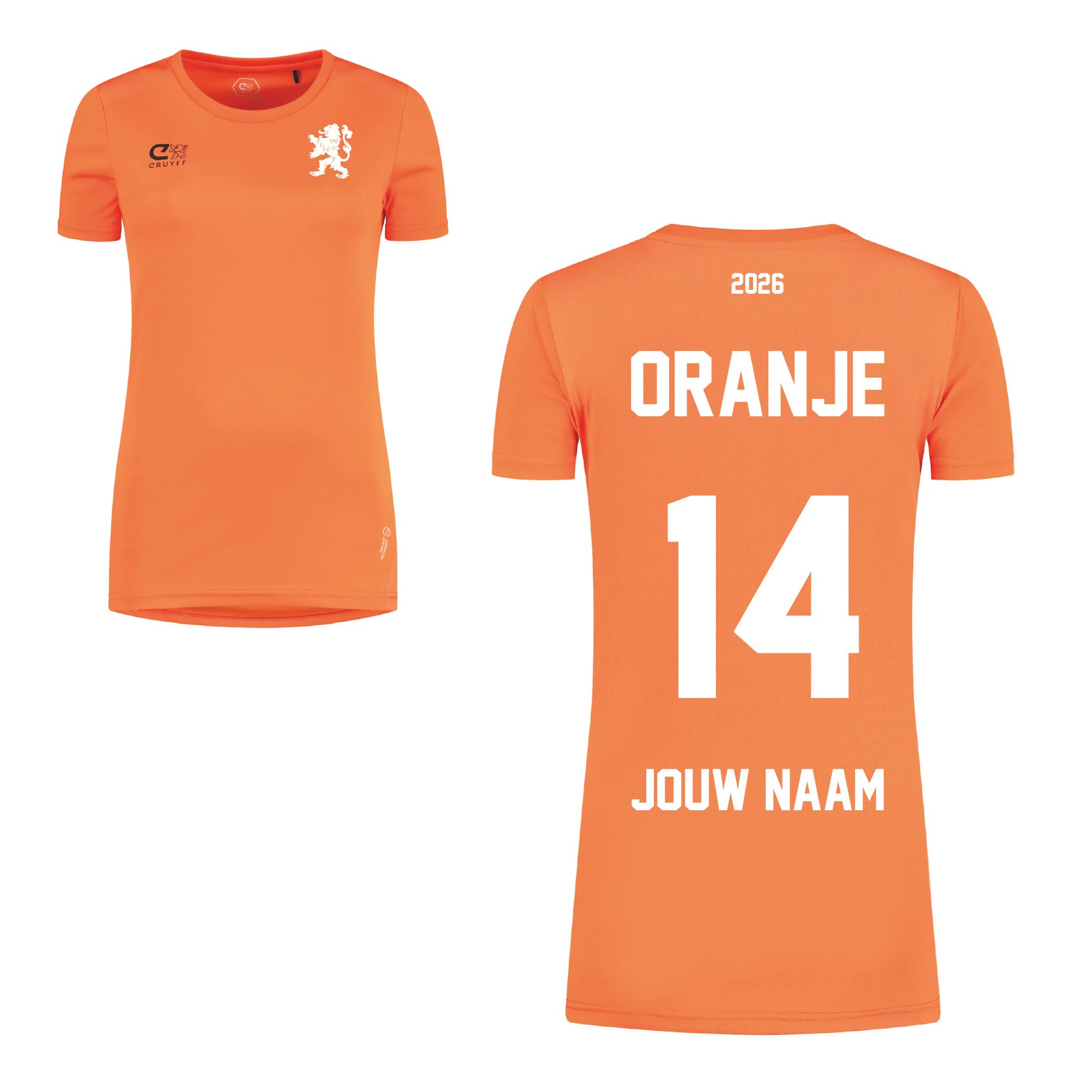 Cruyff ORANJE 2026 Shirt Dames