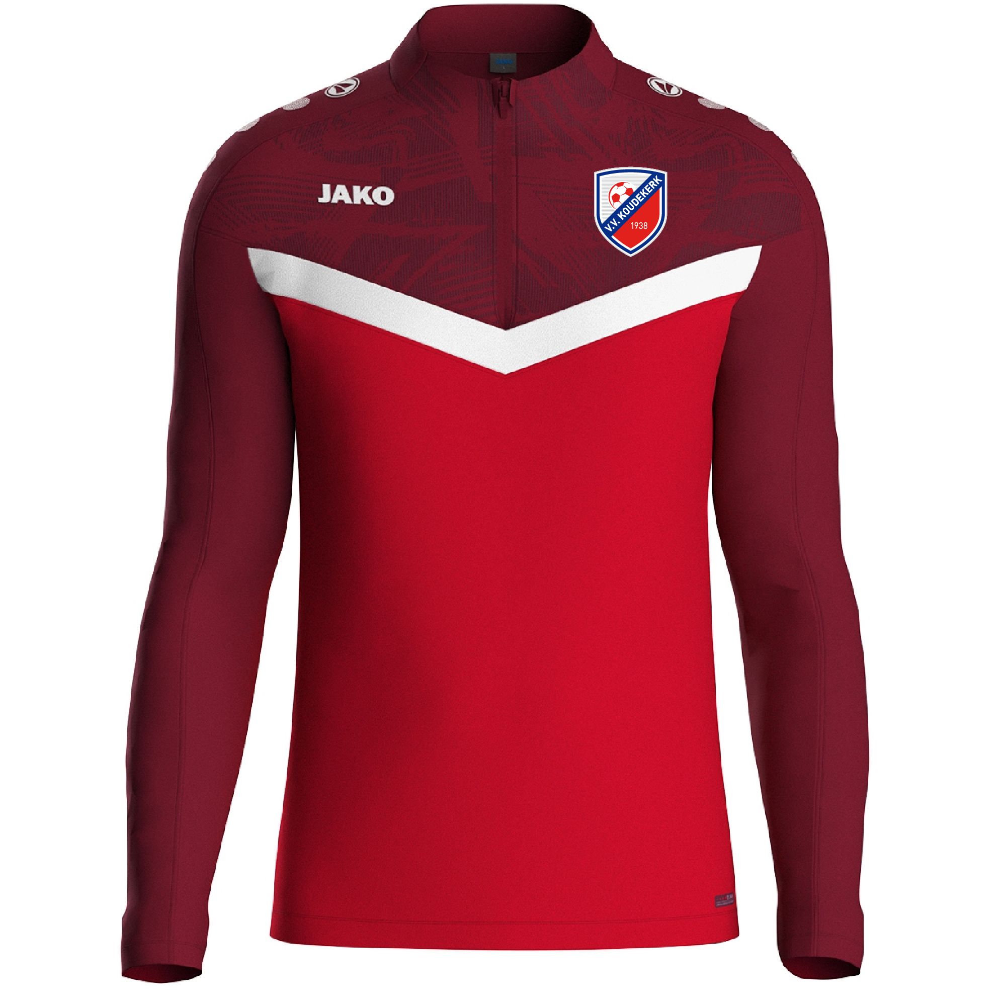 v.v. Koudekerk Ziptop Iconic Trainingssweater Junior