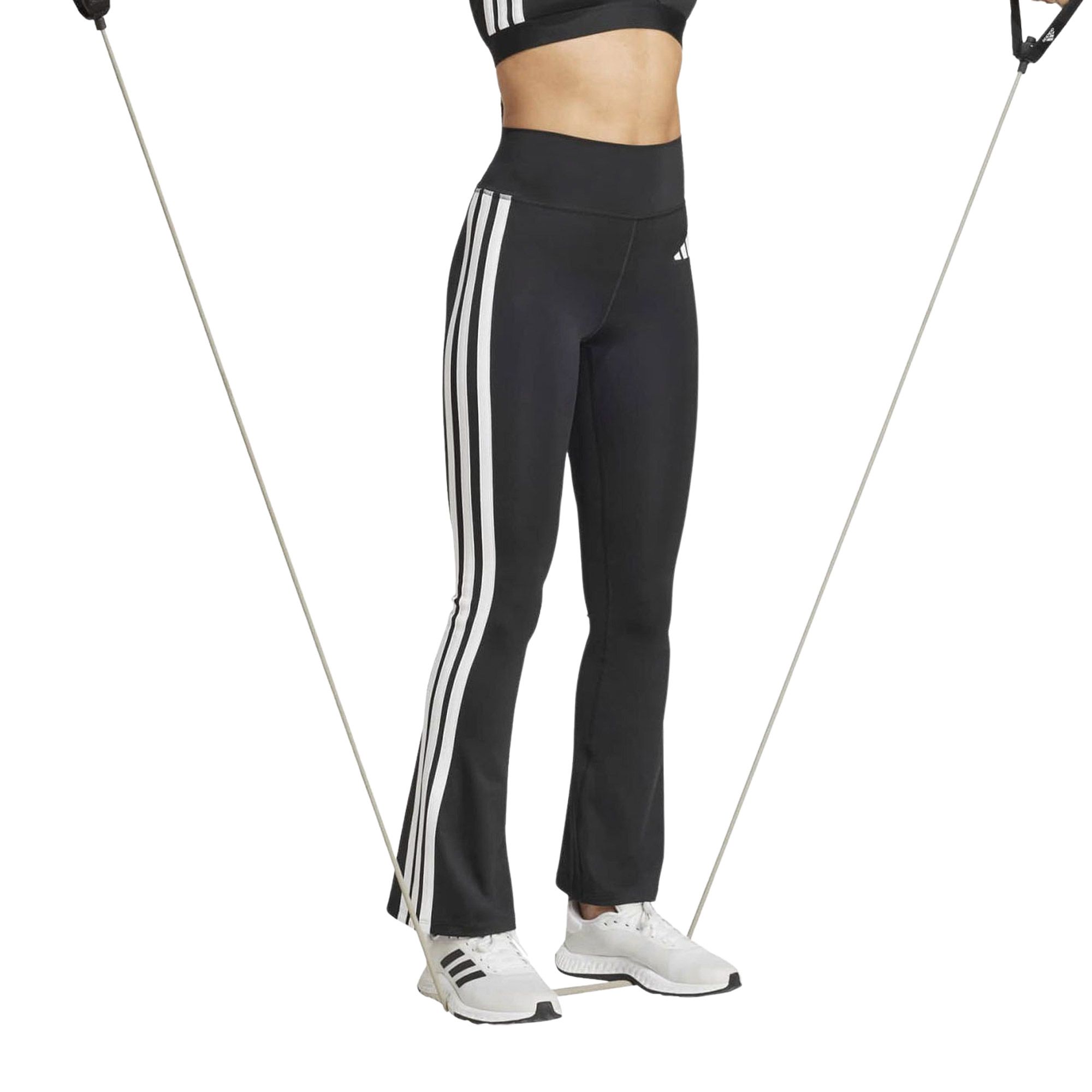 Adidas Optime Essentials 3-Stripes Legging Évasé Femmes