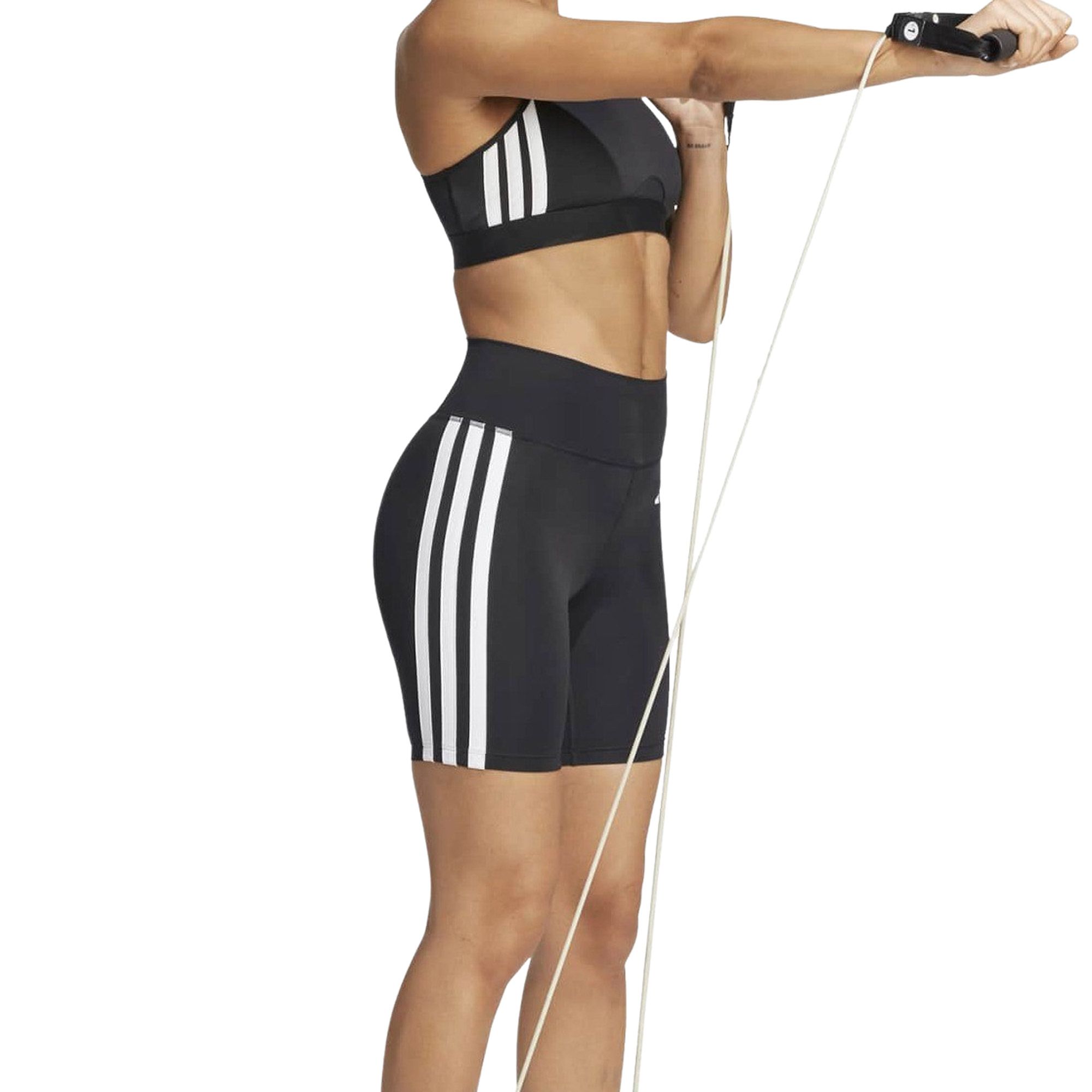 Adidas Optime Essentials Short Legging Femmes