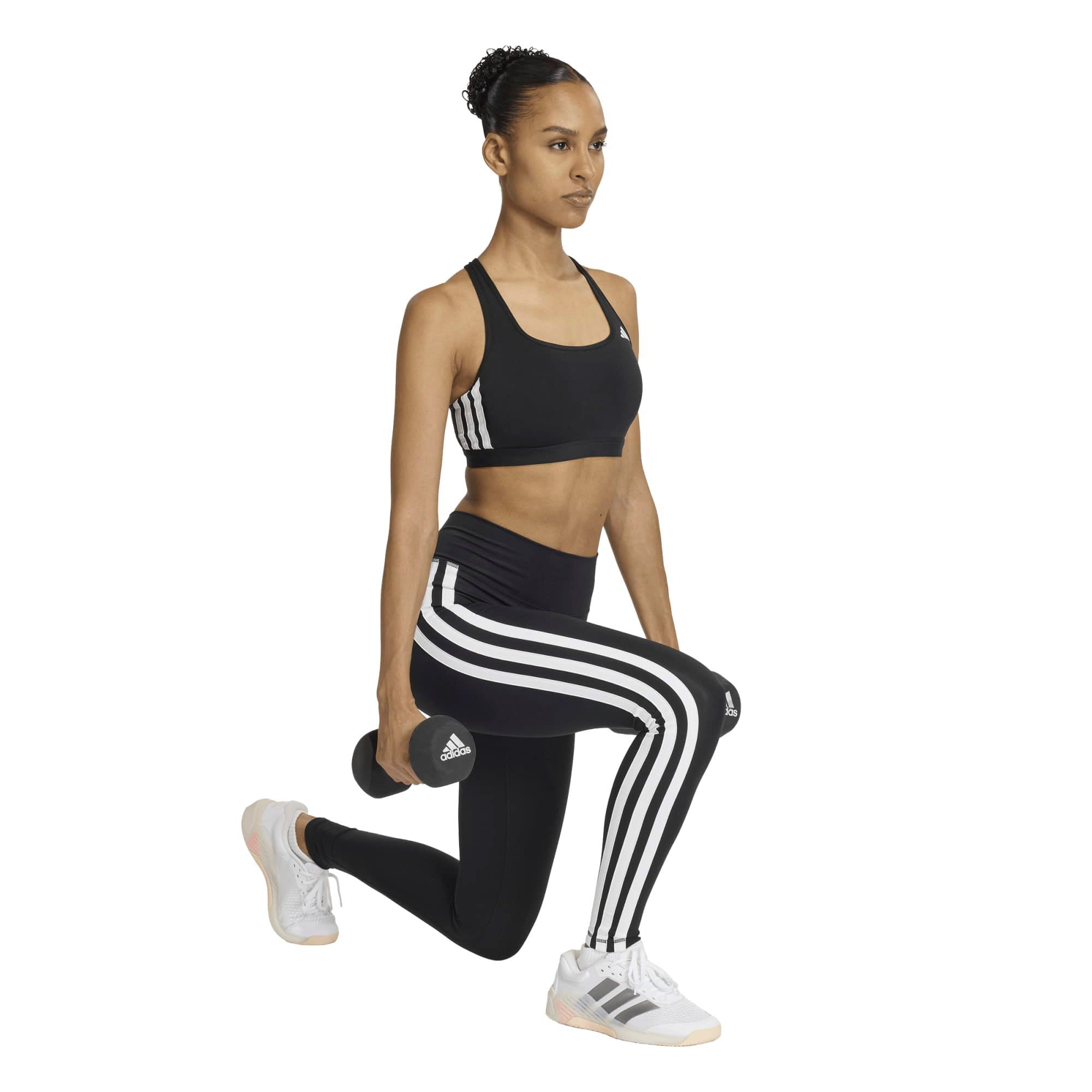 Adidas Optime Essentials 3-Stripes Medium Support Sportbeha Dames