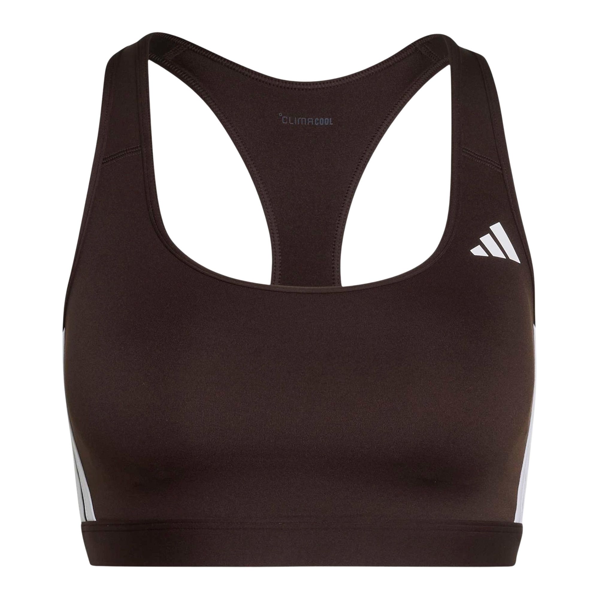 Adidas Optime Essentials 3-Stripes Medium Support Sports Bra Women