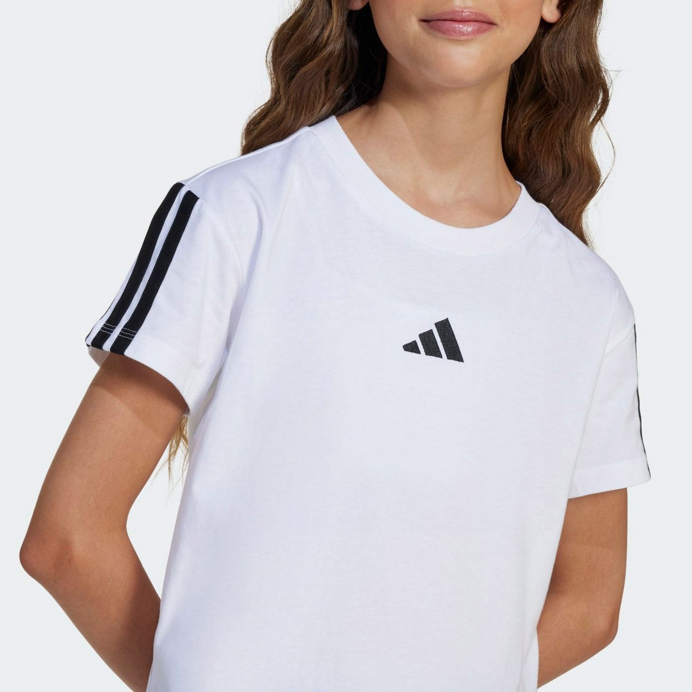 Adidas Essentials 3-Stripes Shirt Meisjes