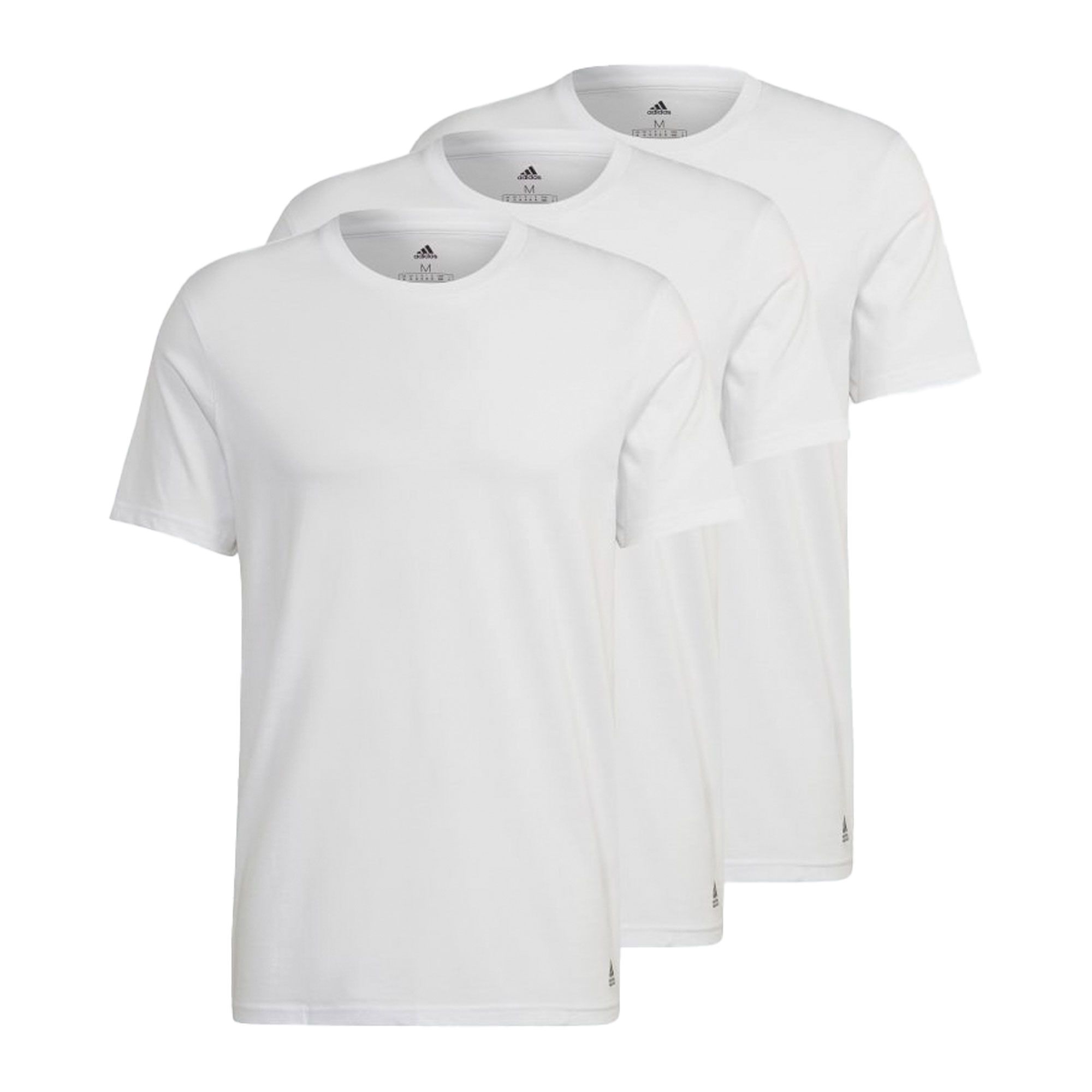 Adidas Crew Neck Shirts Heren (3-pack)