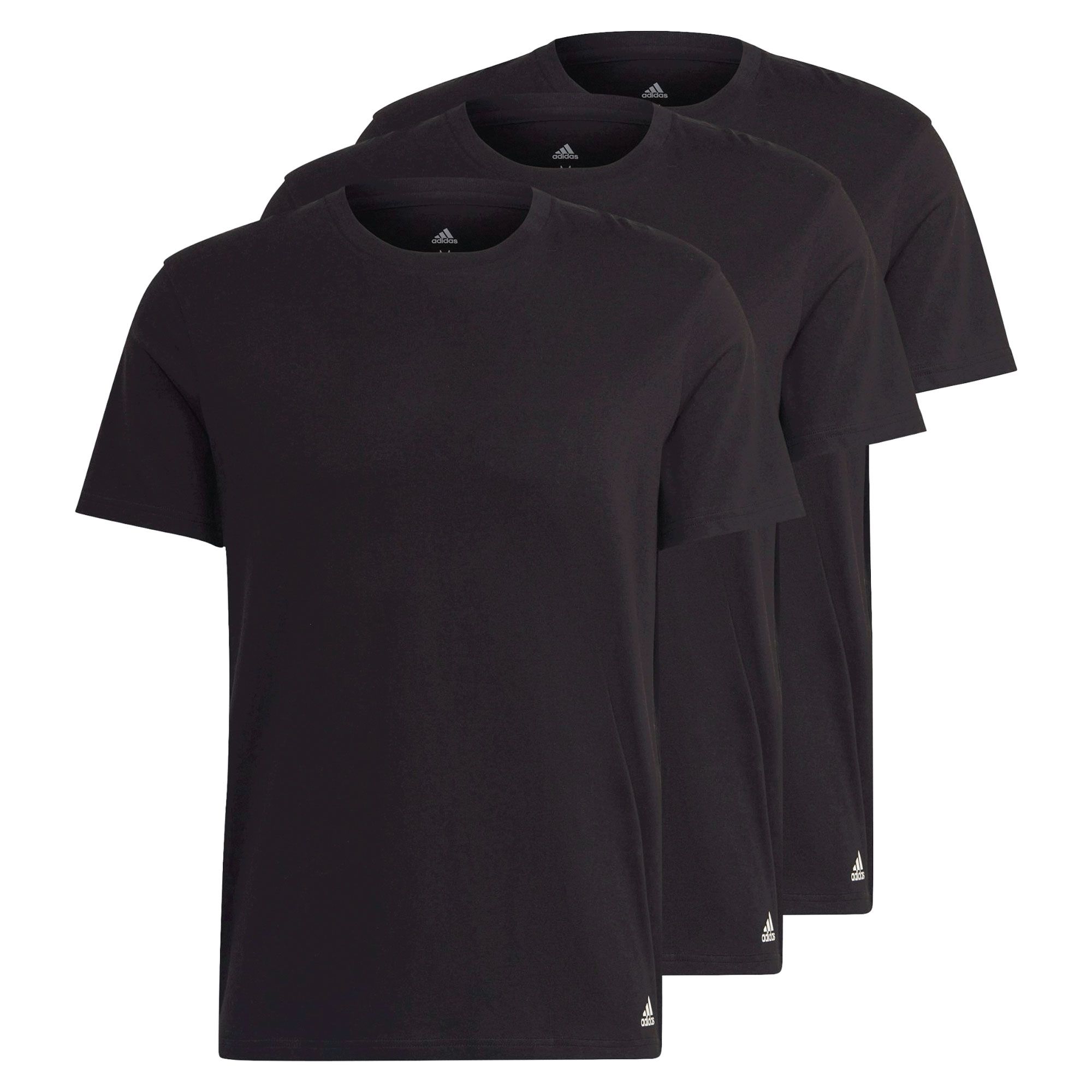 Adidas Crew Neck Shirts Heren (3-pack)