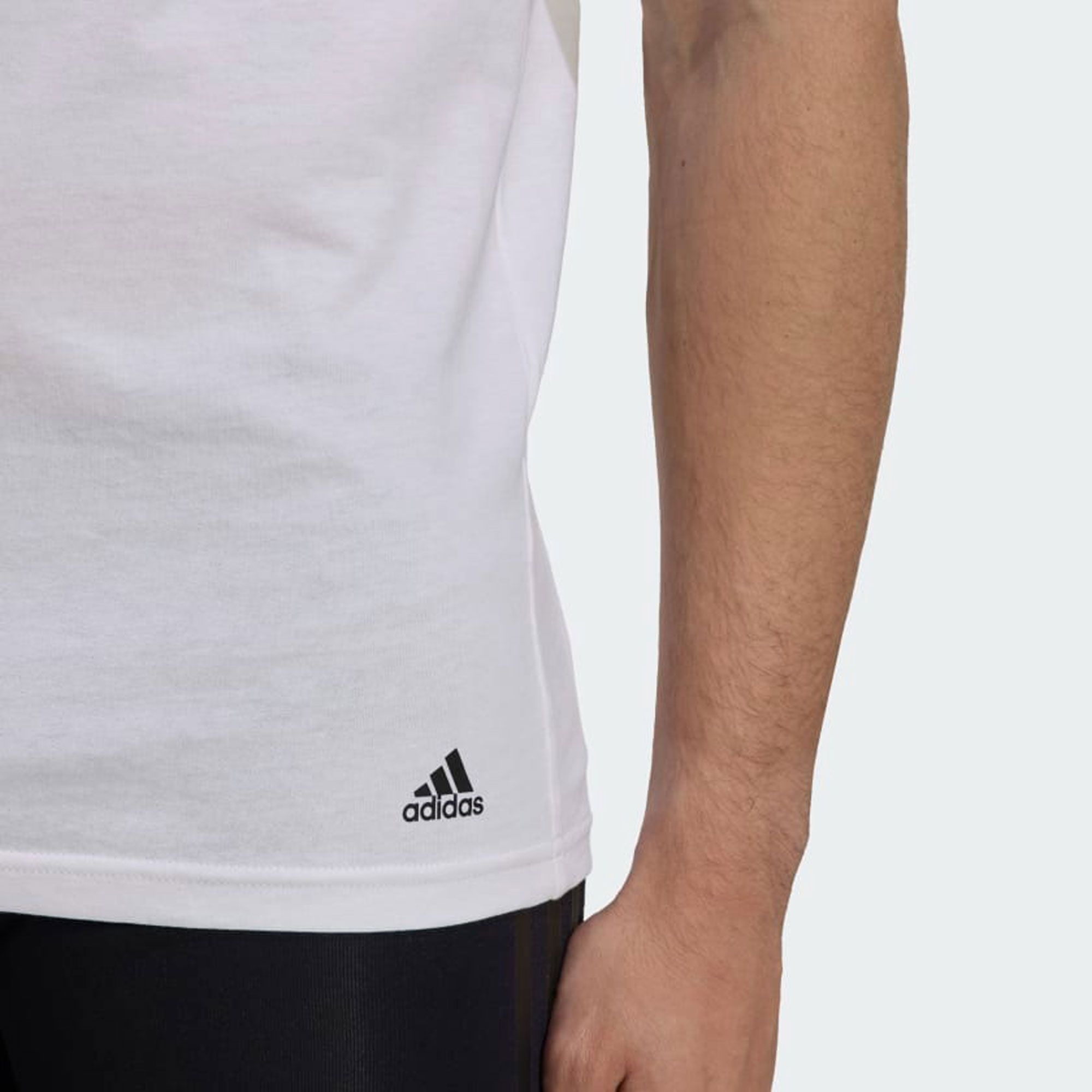 Adidas Crew Neck Shirts Heren (3-pack)