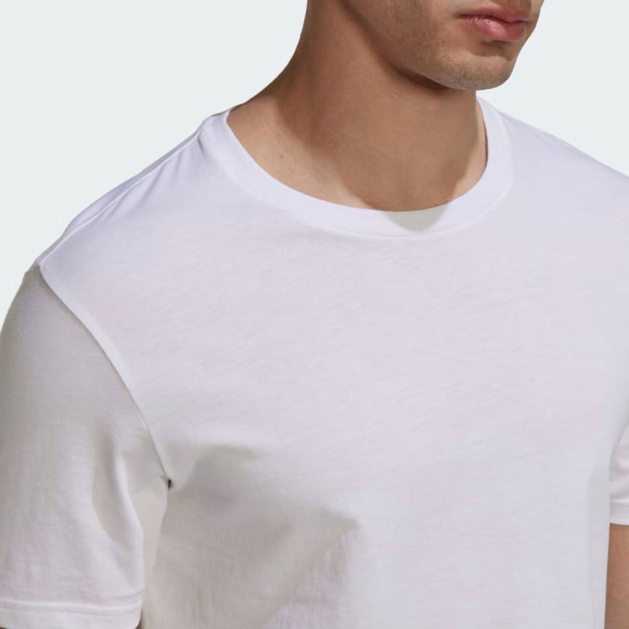 Adidas Crew Neck Shirts Heren (3-pack)
