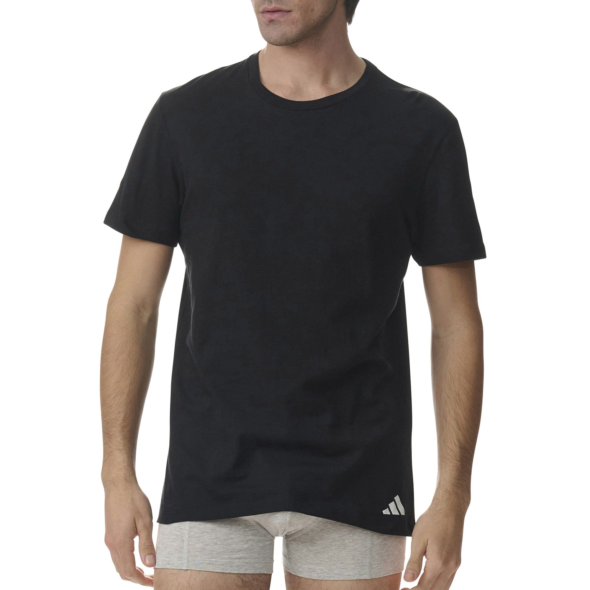 Adidas Crew Neck Shirt Heren (3-pack)