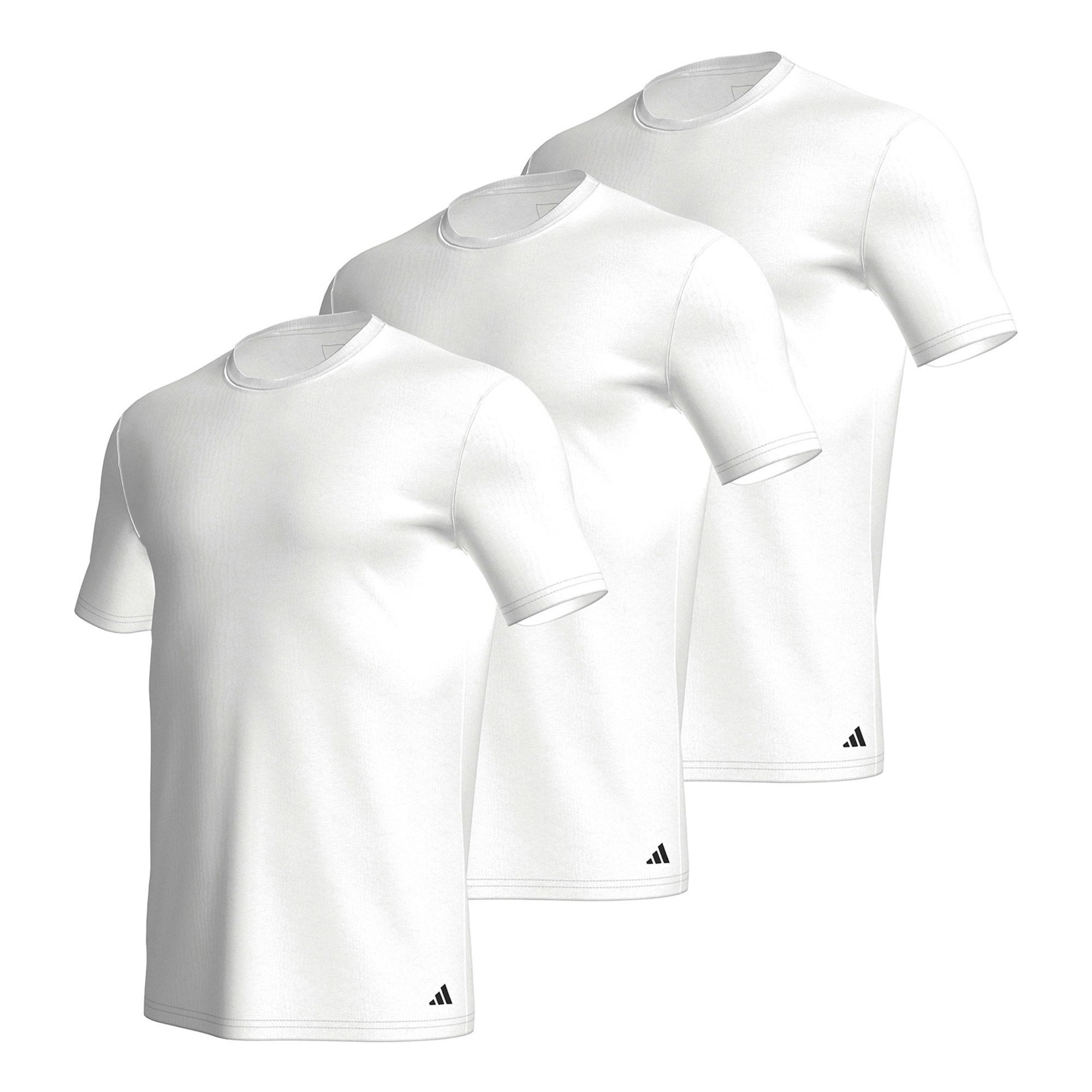 Adidas Crew Neck Shirt Heren (3-pack)