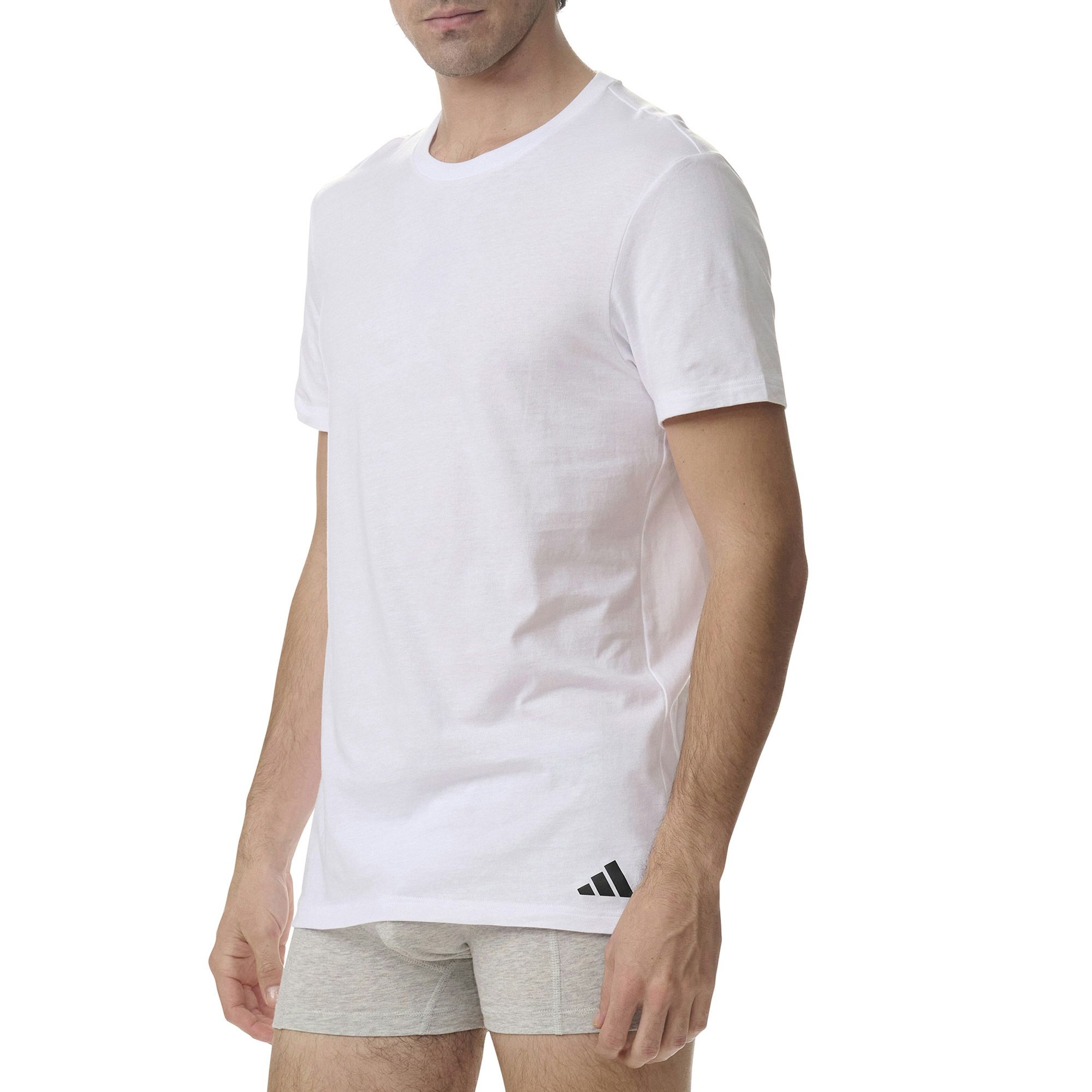 Adidas Crew Neck Shirt Heren (3-pack)