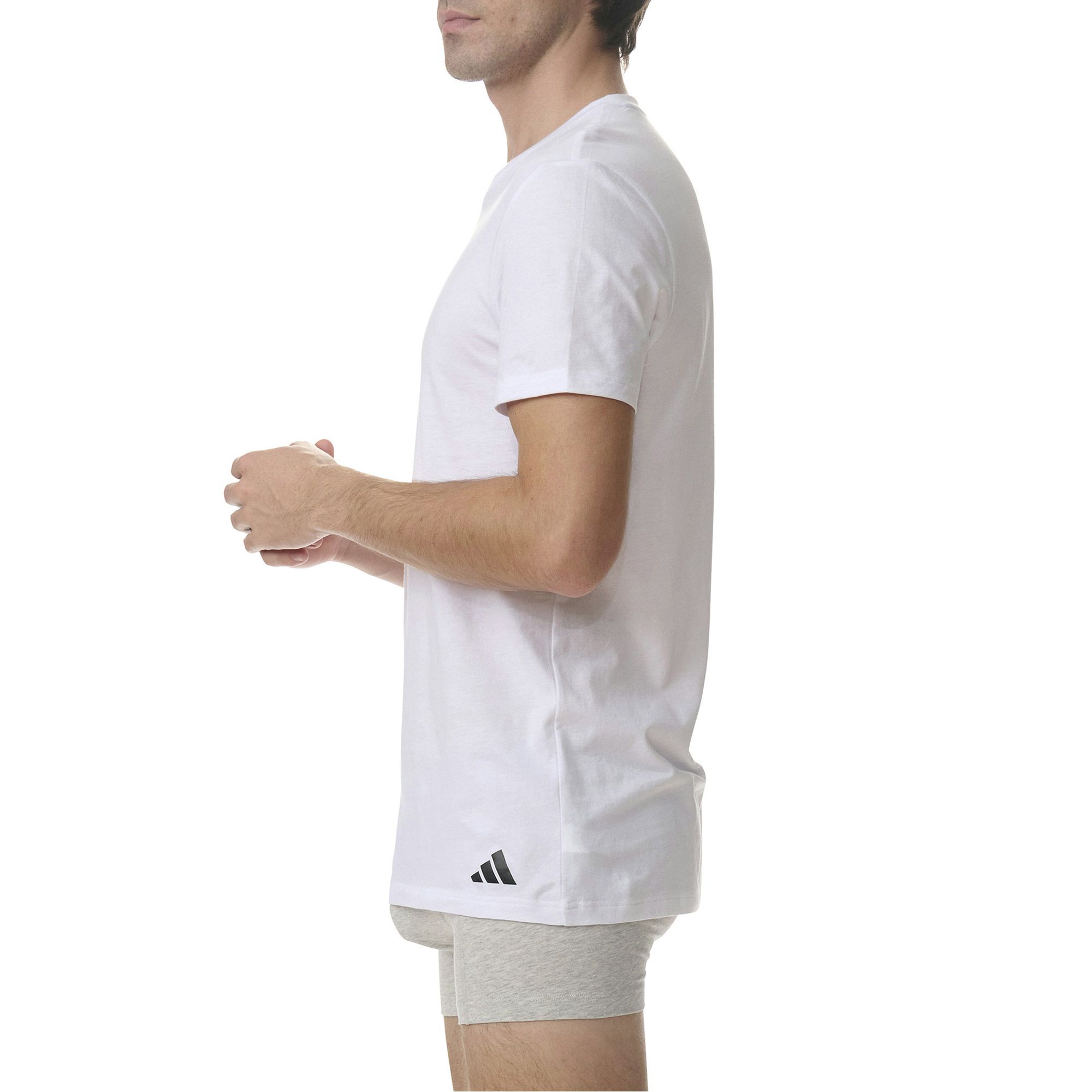 Adidas Crew Neck Shirt Heren (3-pack)