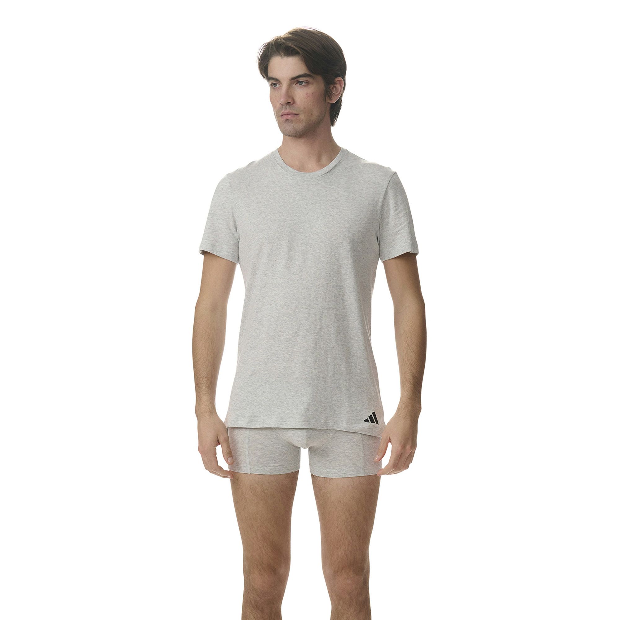 Adidas Crew Neck Shirt Heren (3-pack)