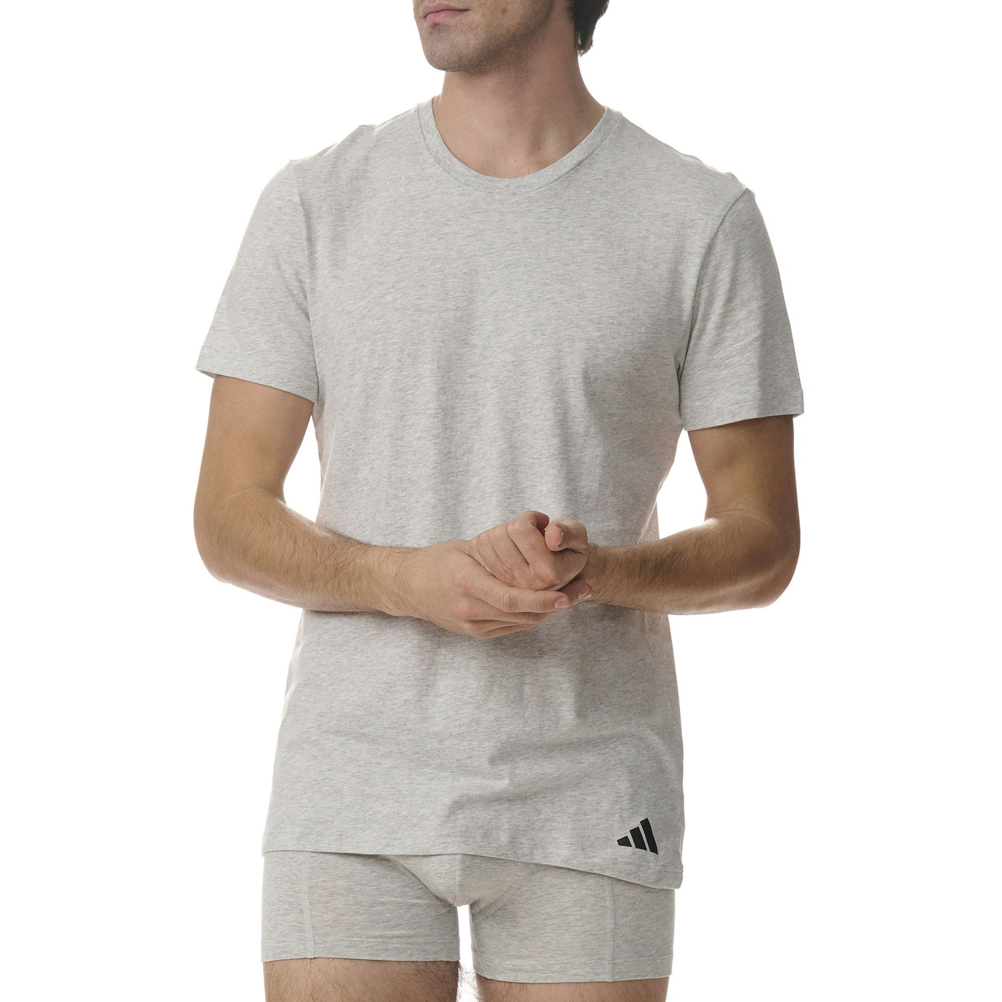 Adidas Crew Neck Shirt Heren (3-pack)