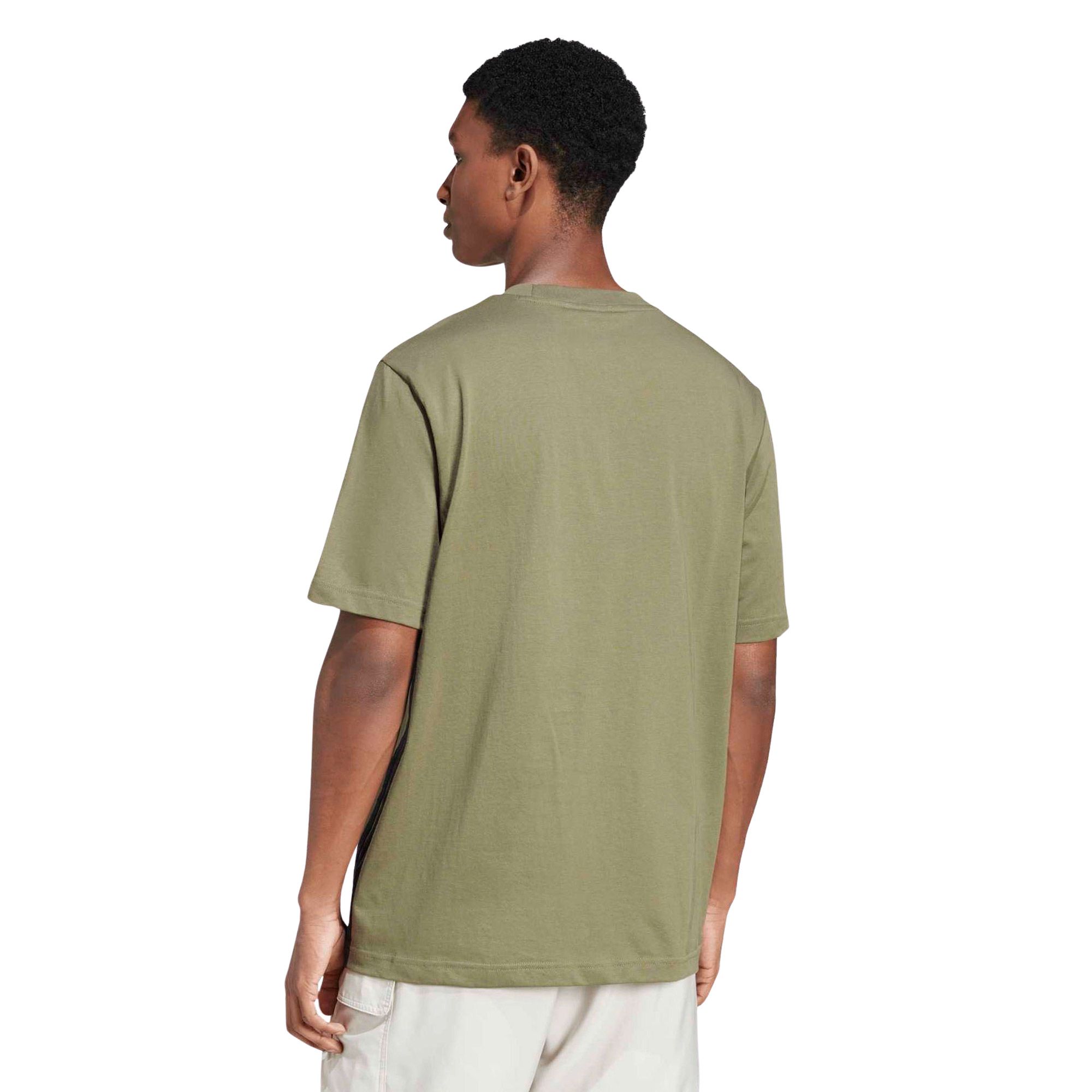 Adidas Essentials 3-Stripes Single Jersey Shirt Heren