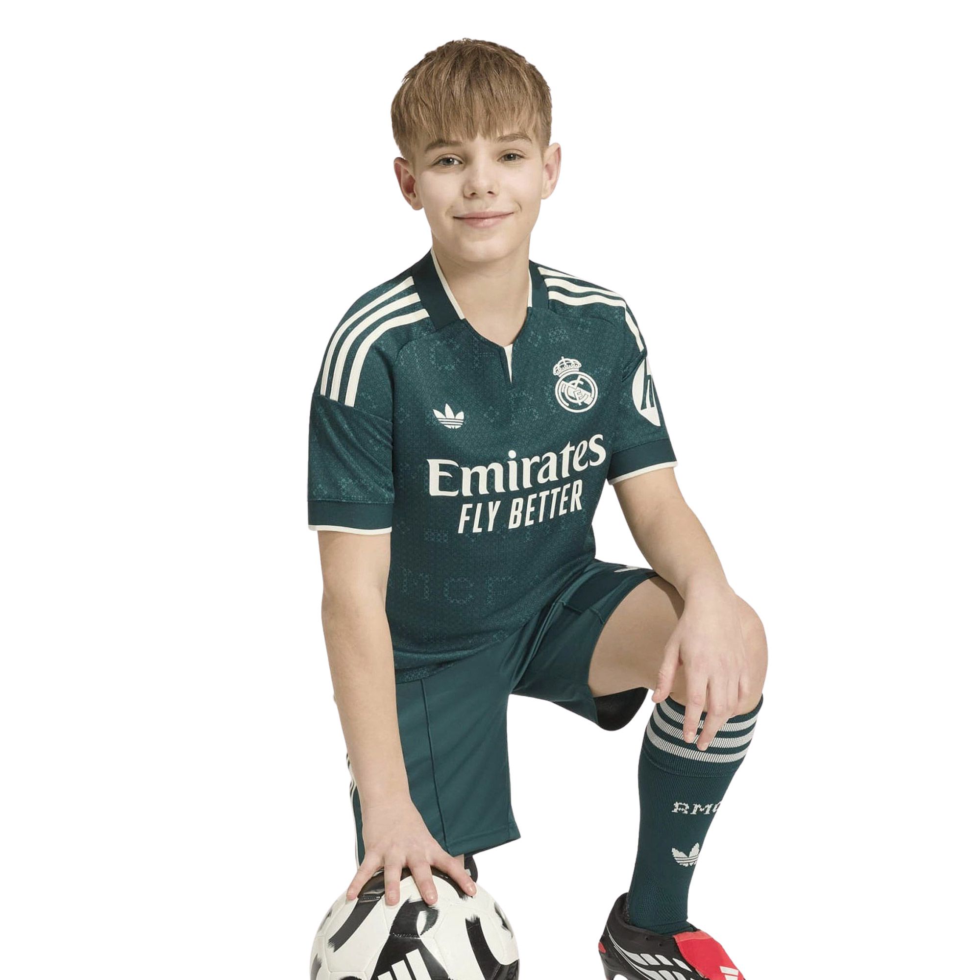 Adidas Real Madrid Auswärtstrikot 26/27 Kinder