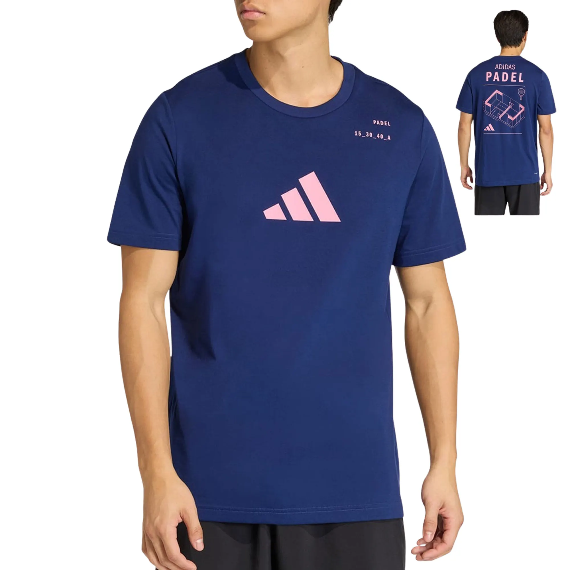 Adidas Padel Zone Graphic Shirt Heren