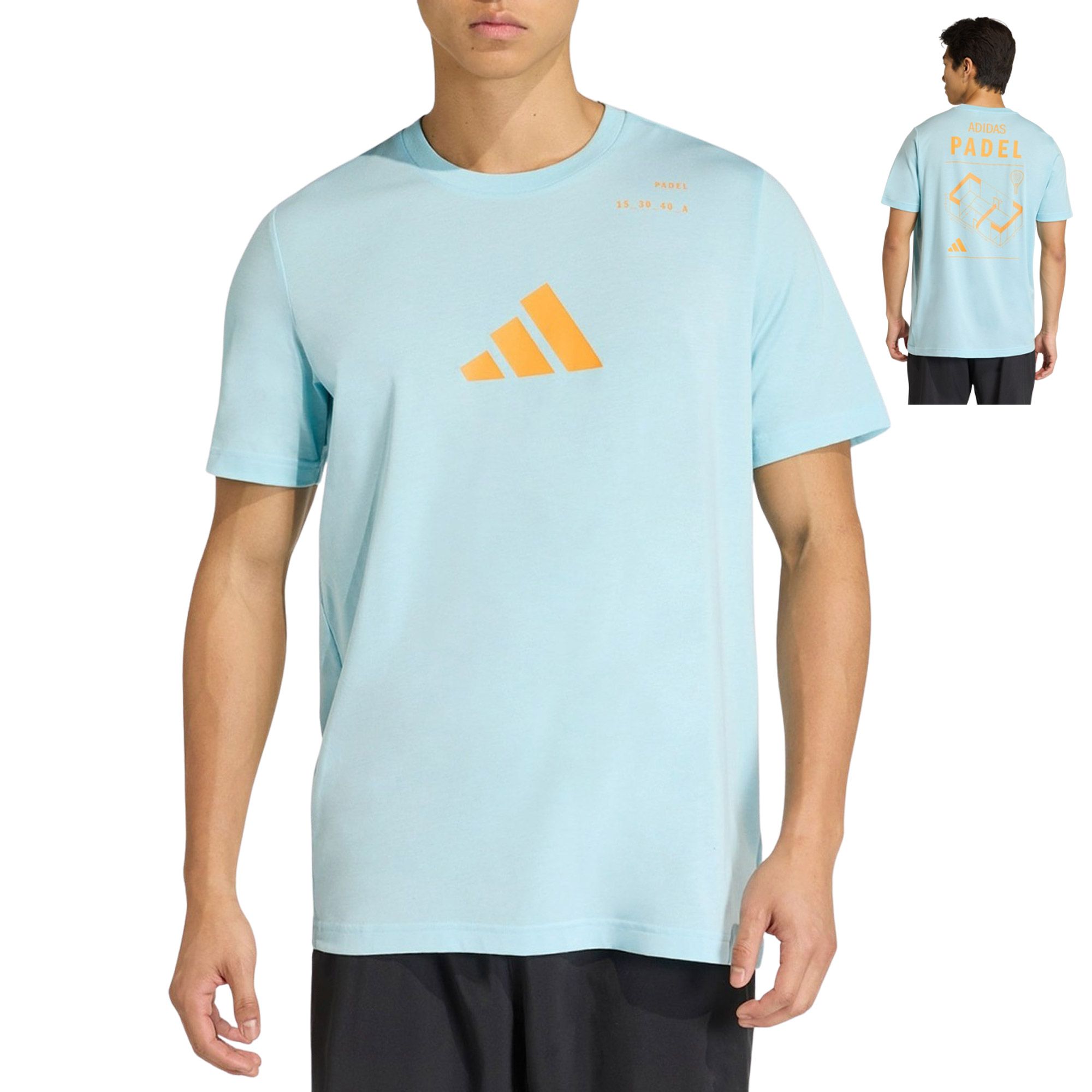 Adidas Padel Zone Graphic Shirt Homme