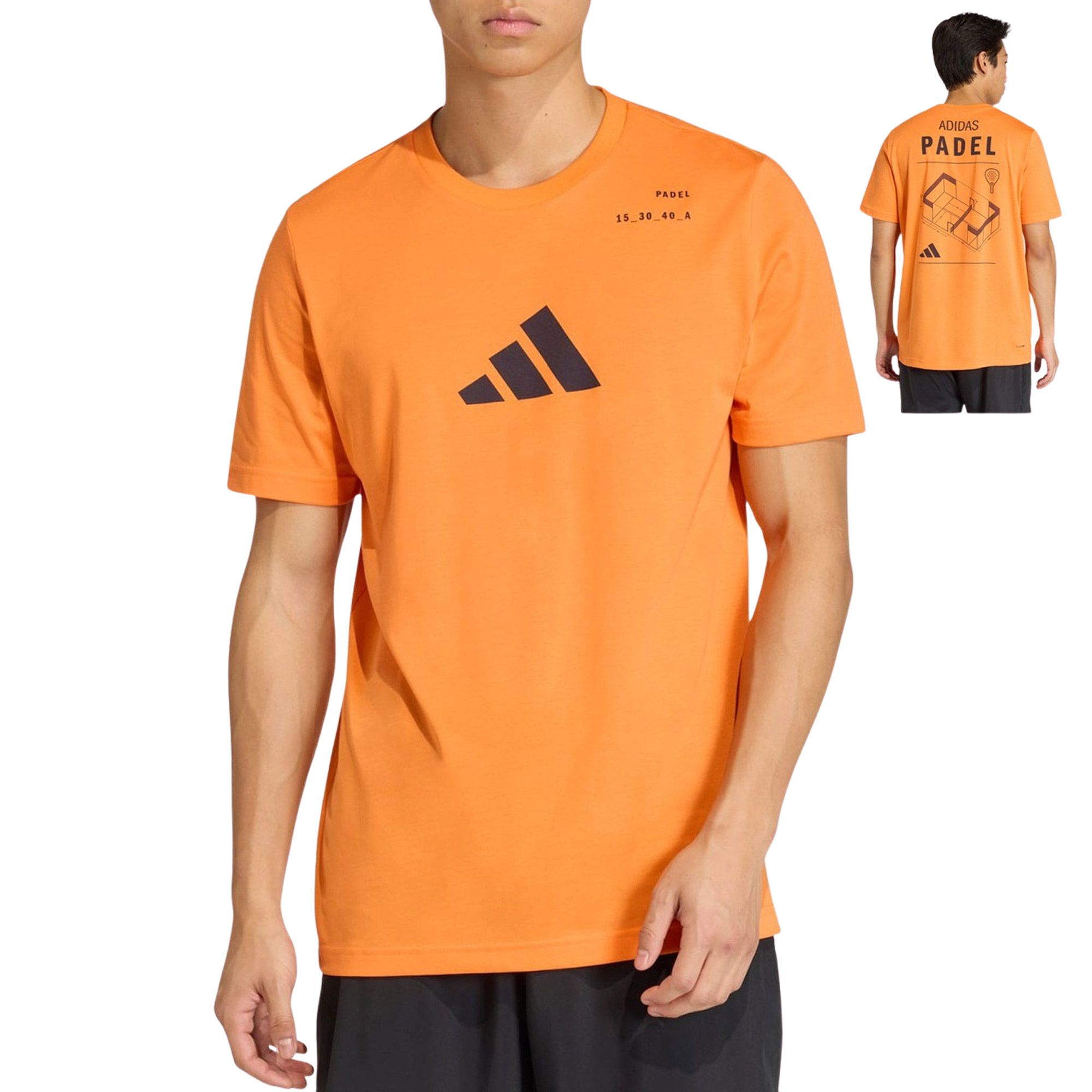 Adidas Padel Zone Graphic Shirt Heren