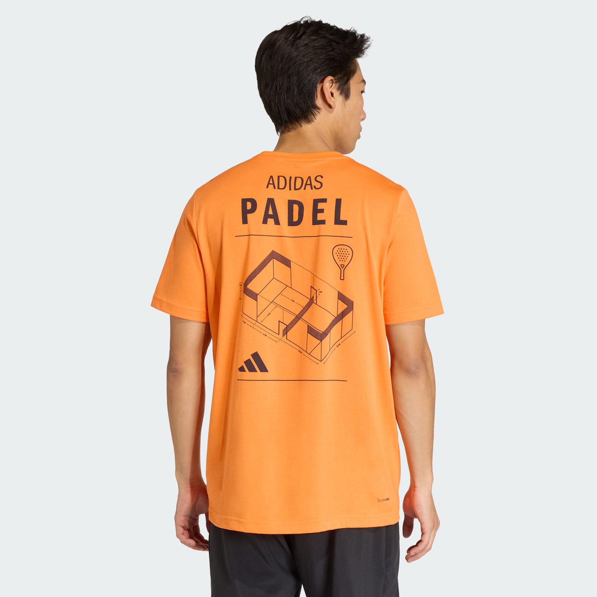 Adidas Padel Zone Graphic Shirt Heren