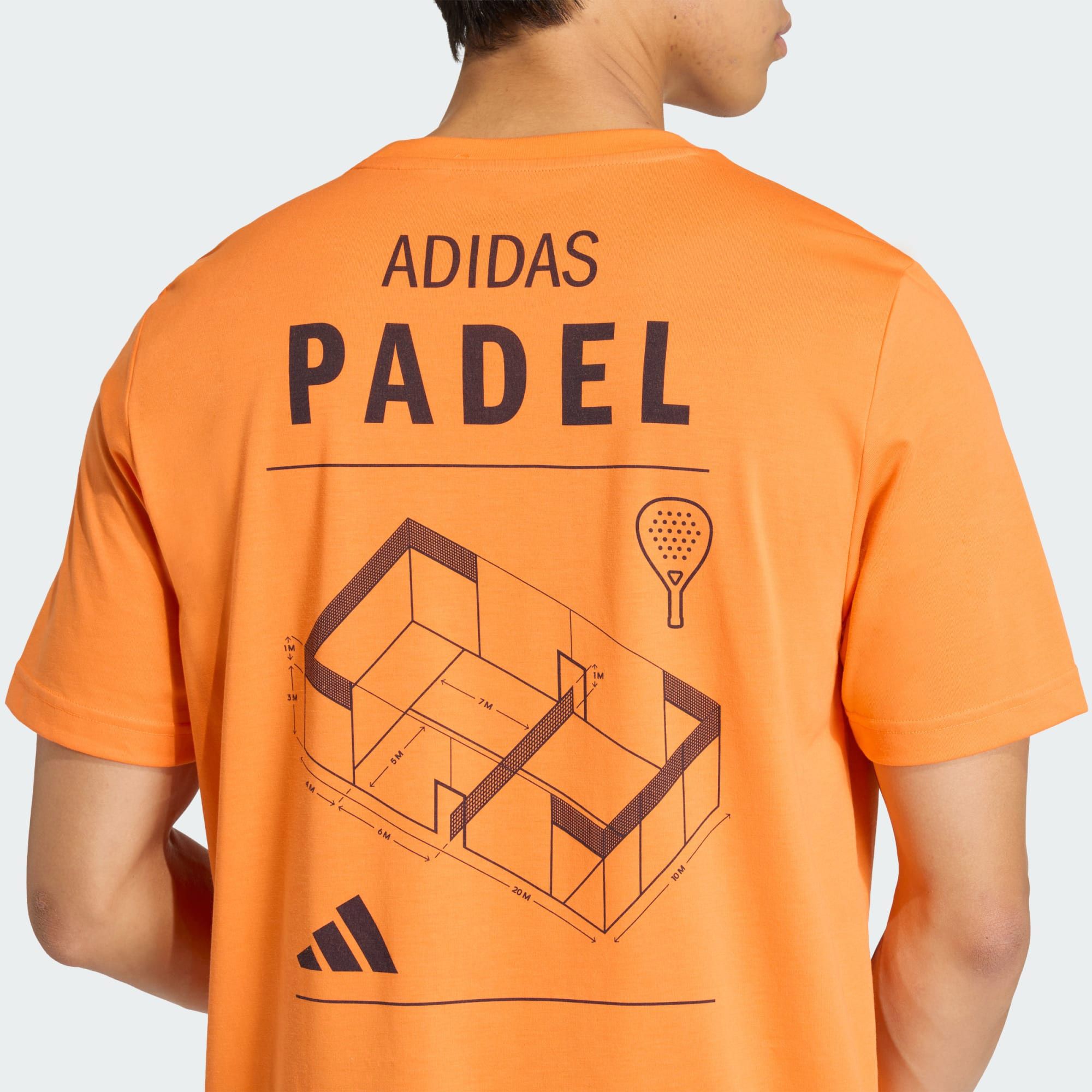 Adidas Padel Zone Graphic Shirt Heren