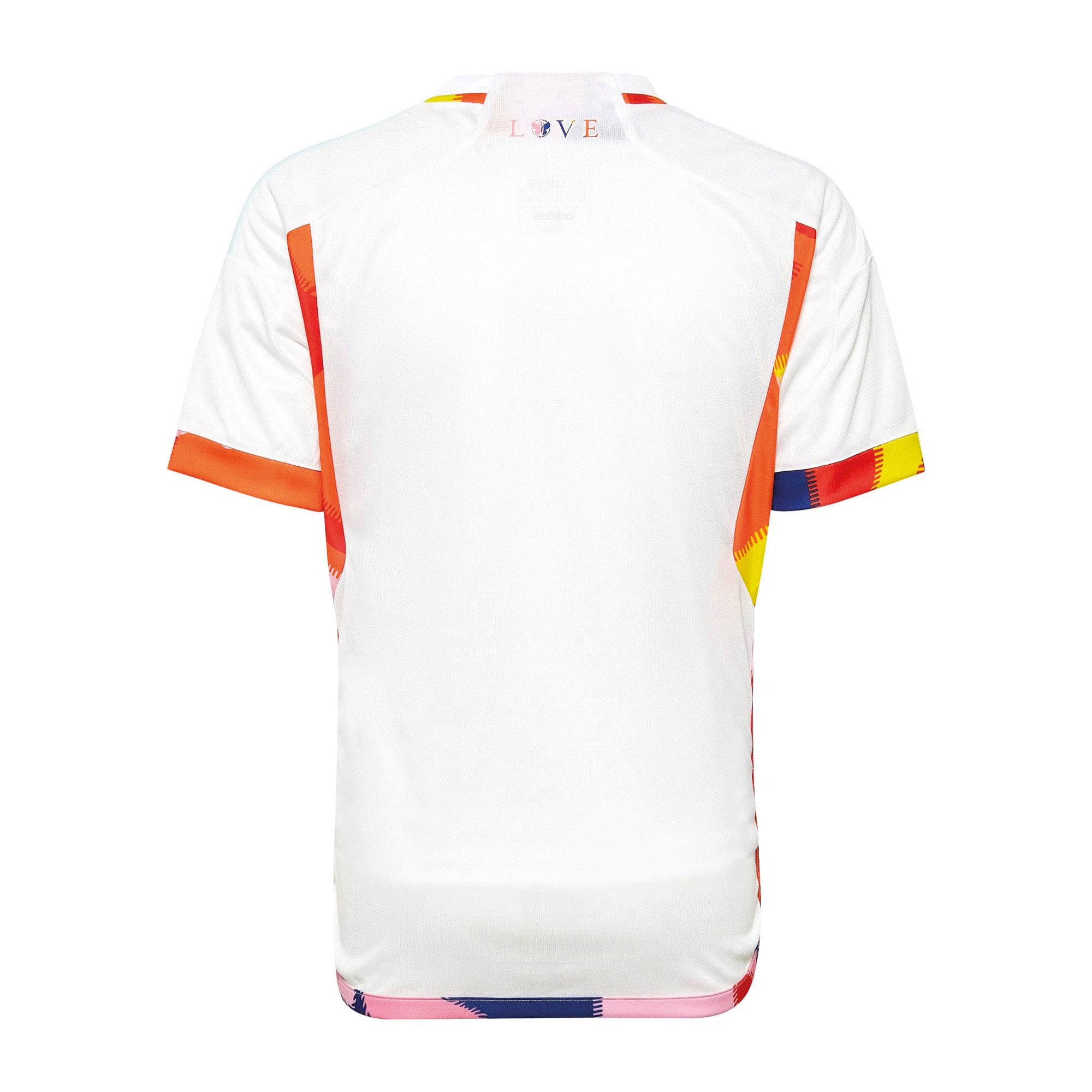 Adidas België Uit Shirt Junior