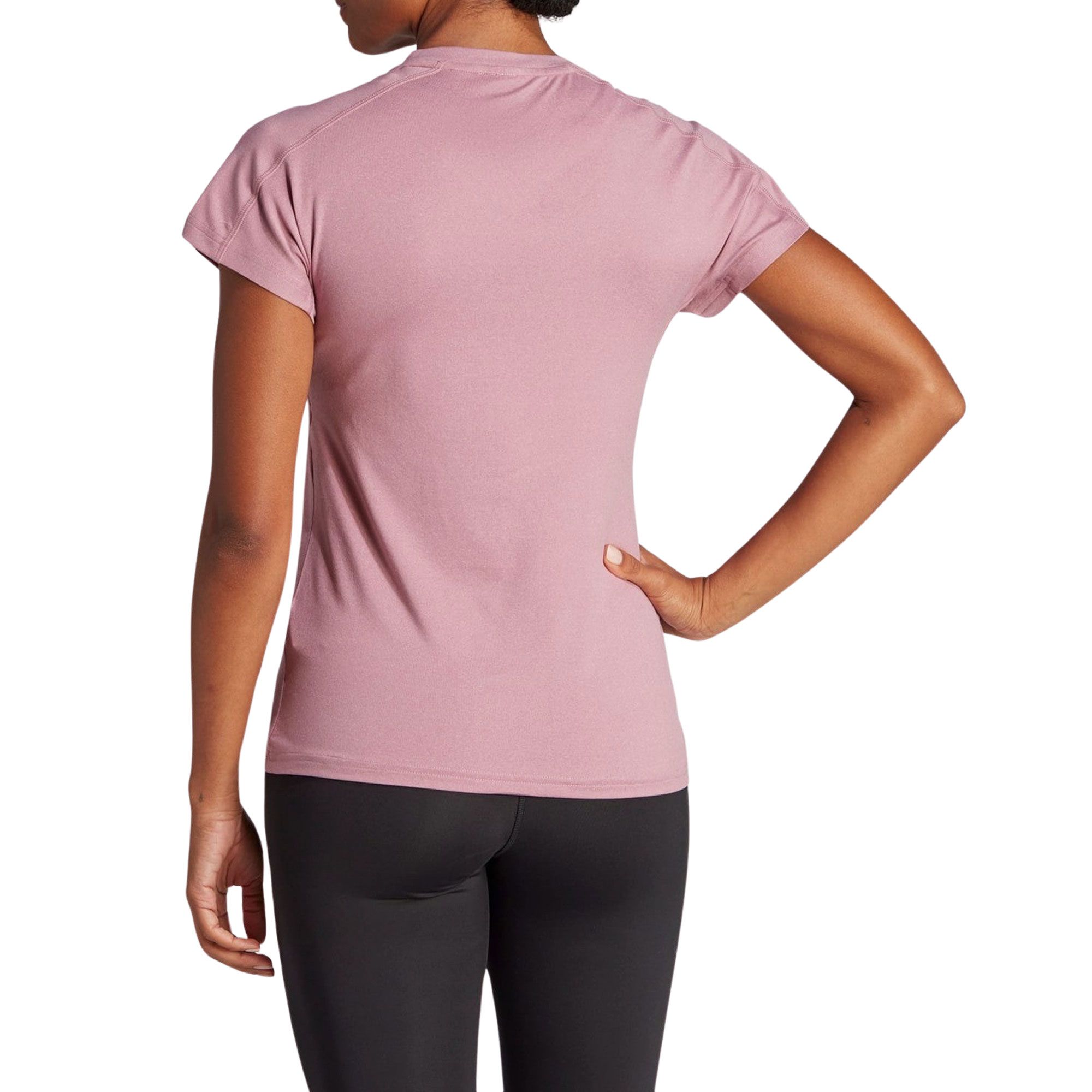 T-shirt Adidas Train Essentials Minimal Branding V-neck Femmes