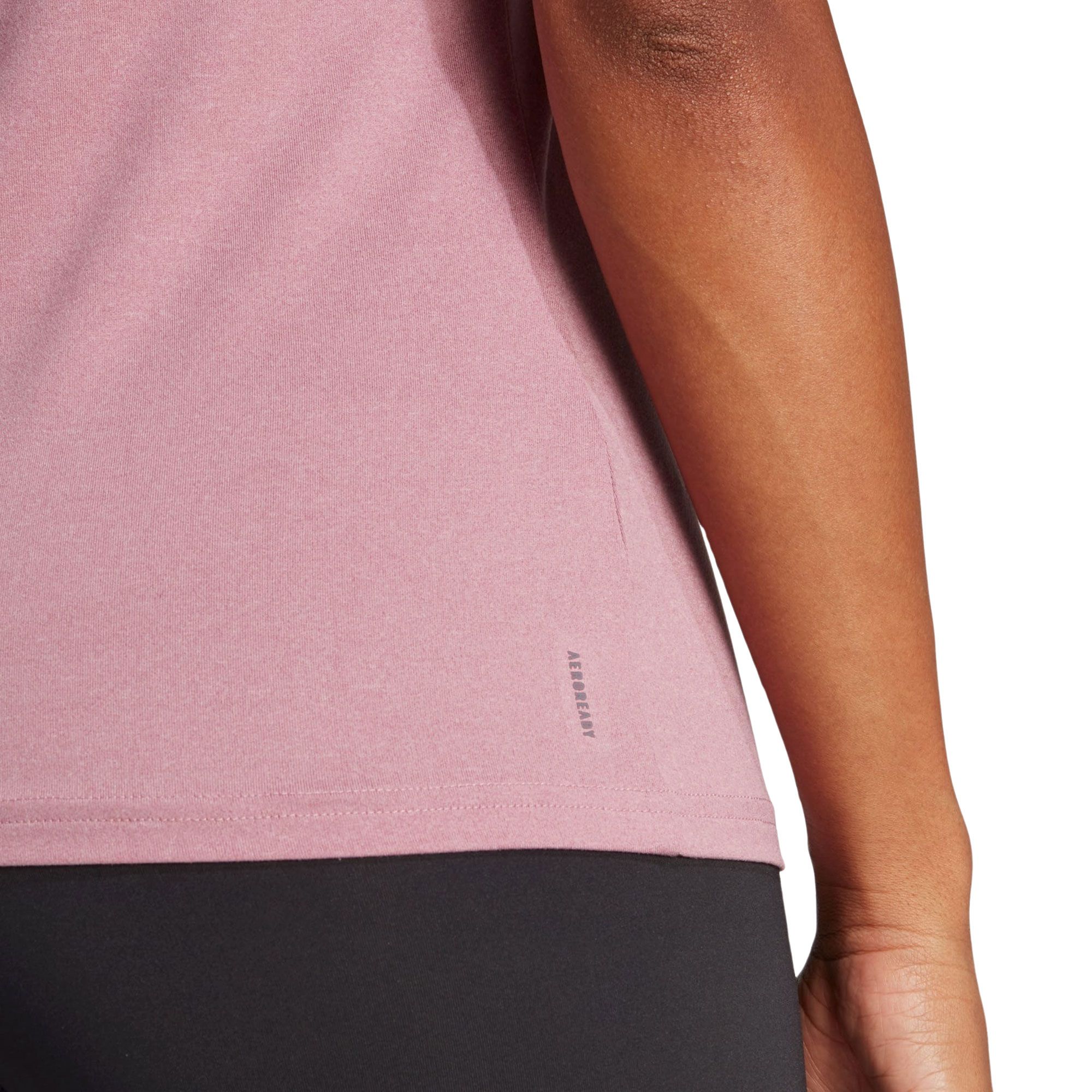 T-shirt Adidas Train Essentials Minimal Branding V-neck Femmes