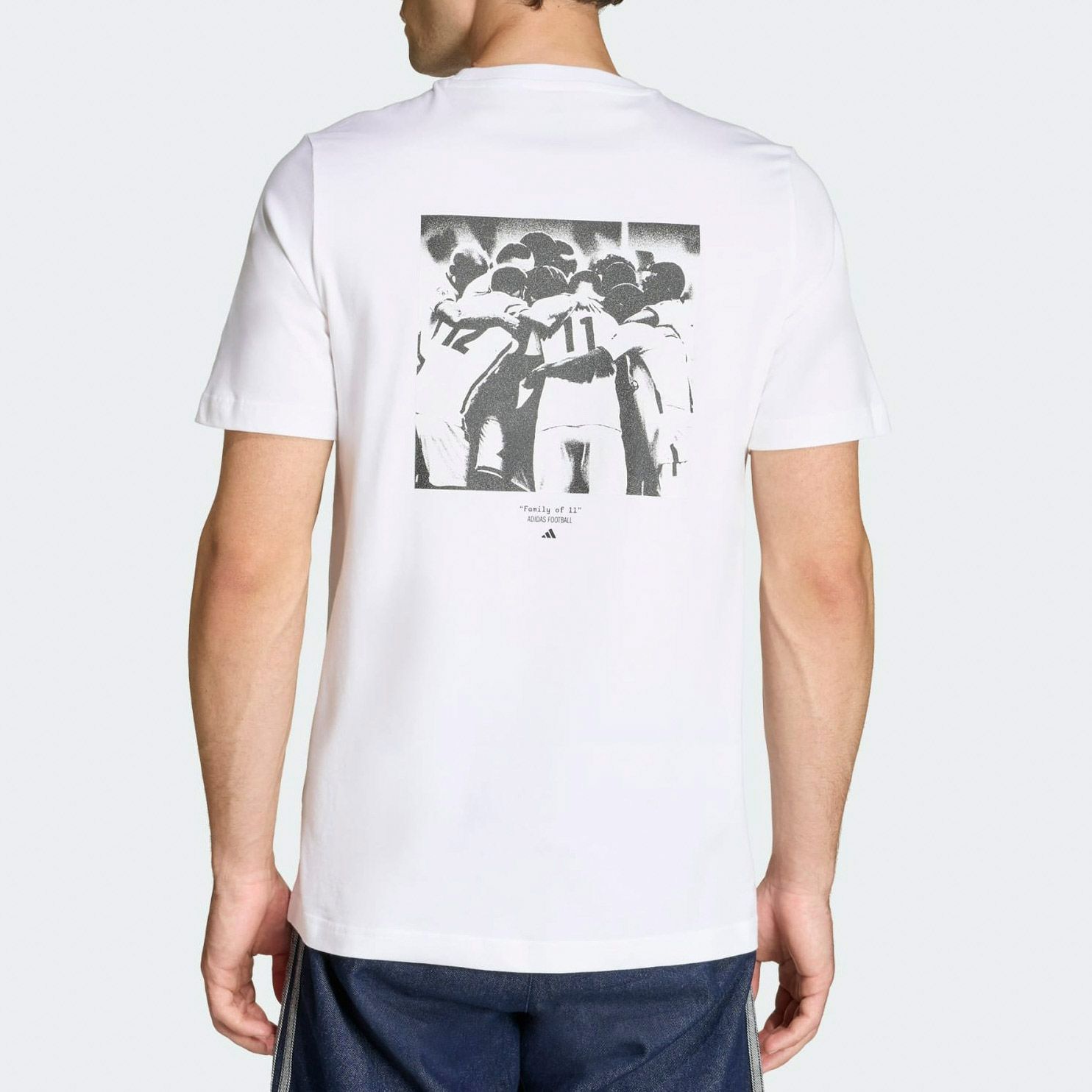 Adidas Football Slogan Graphic Shirt Heren