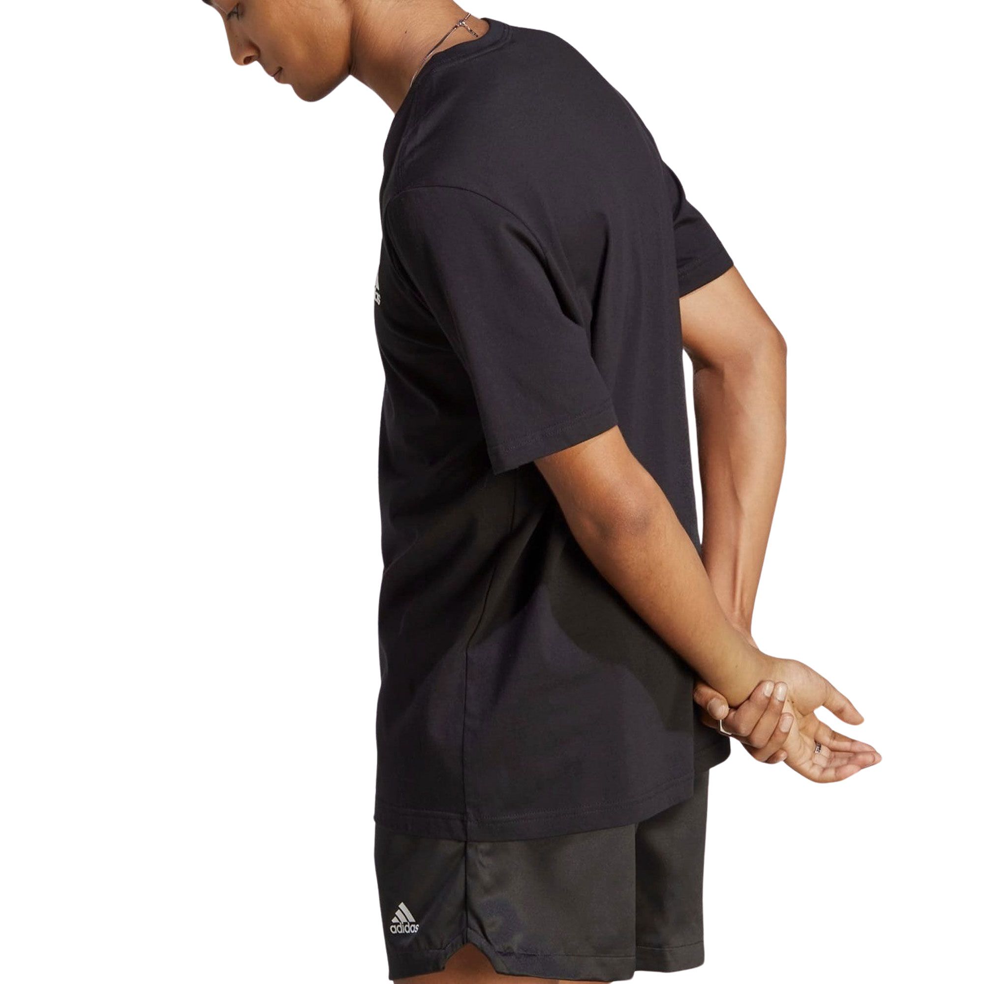 Adidas Essentials Small Logo Shirt Heren