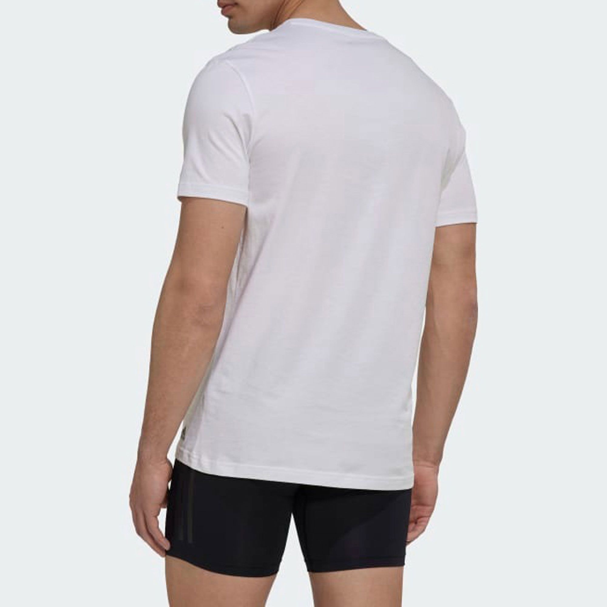 Adidas V-neck Shirts Heren (3-pack)