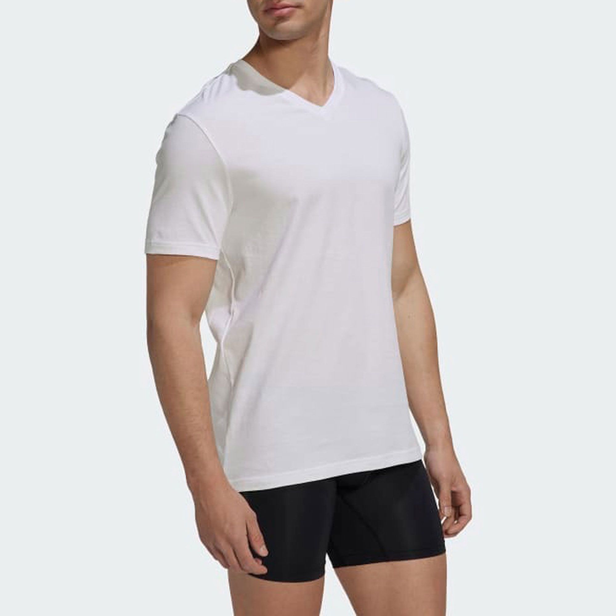 Adidas V-neck Shirts Heren (3-pack)