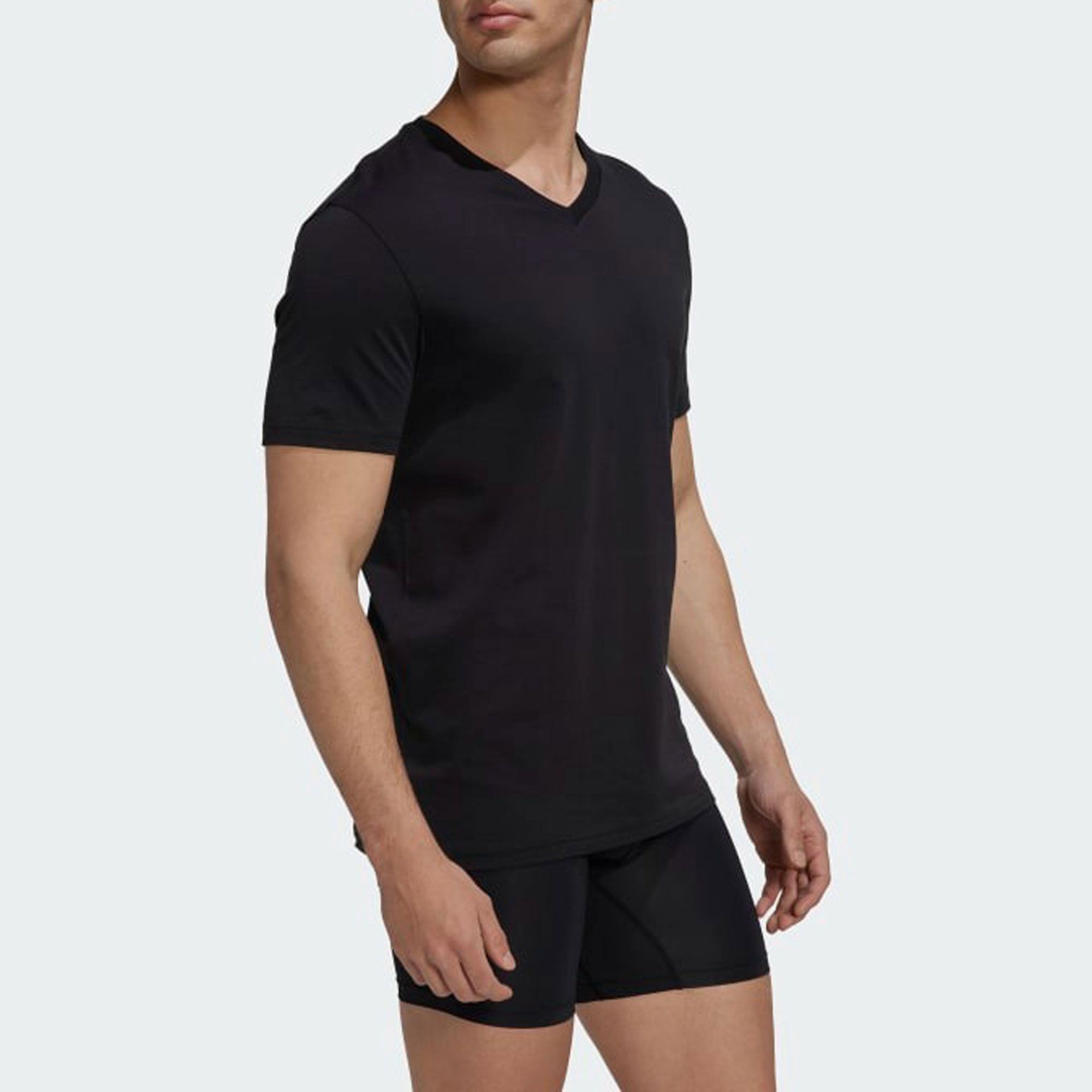 Adidas V-neck Shirts Heren (3-pack)