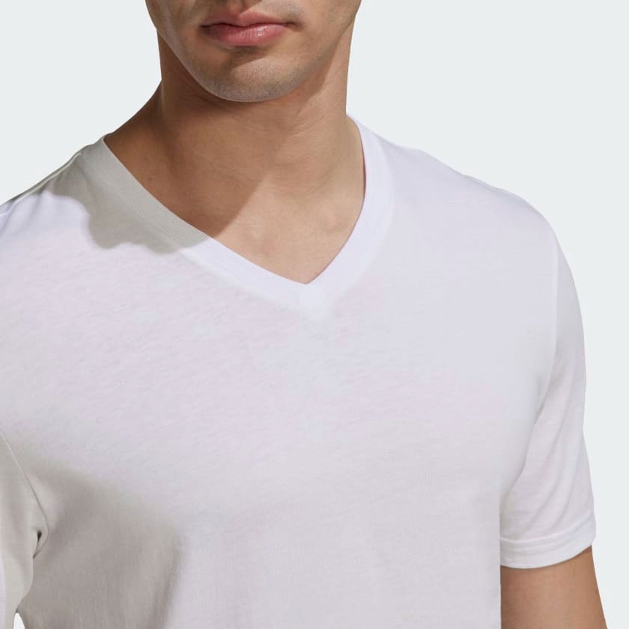 Adidas V-neck Shirts Heren (3-pack)