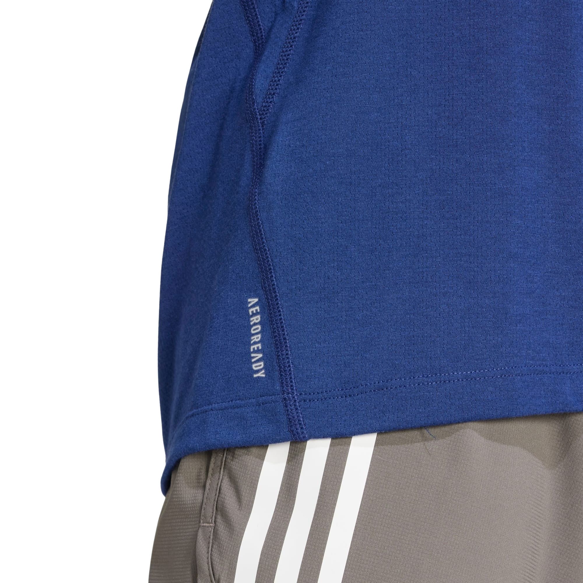 T-shirt Adidas Own The Run 3-Stripes Hommes