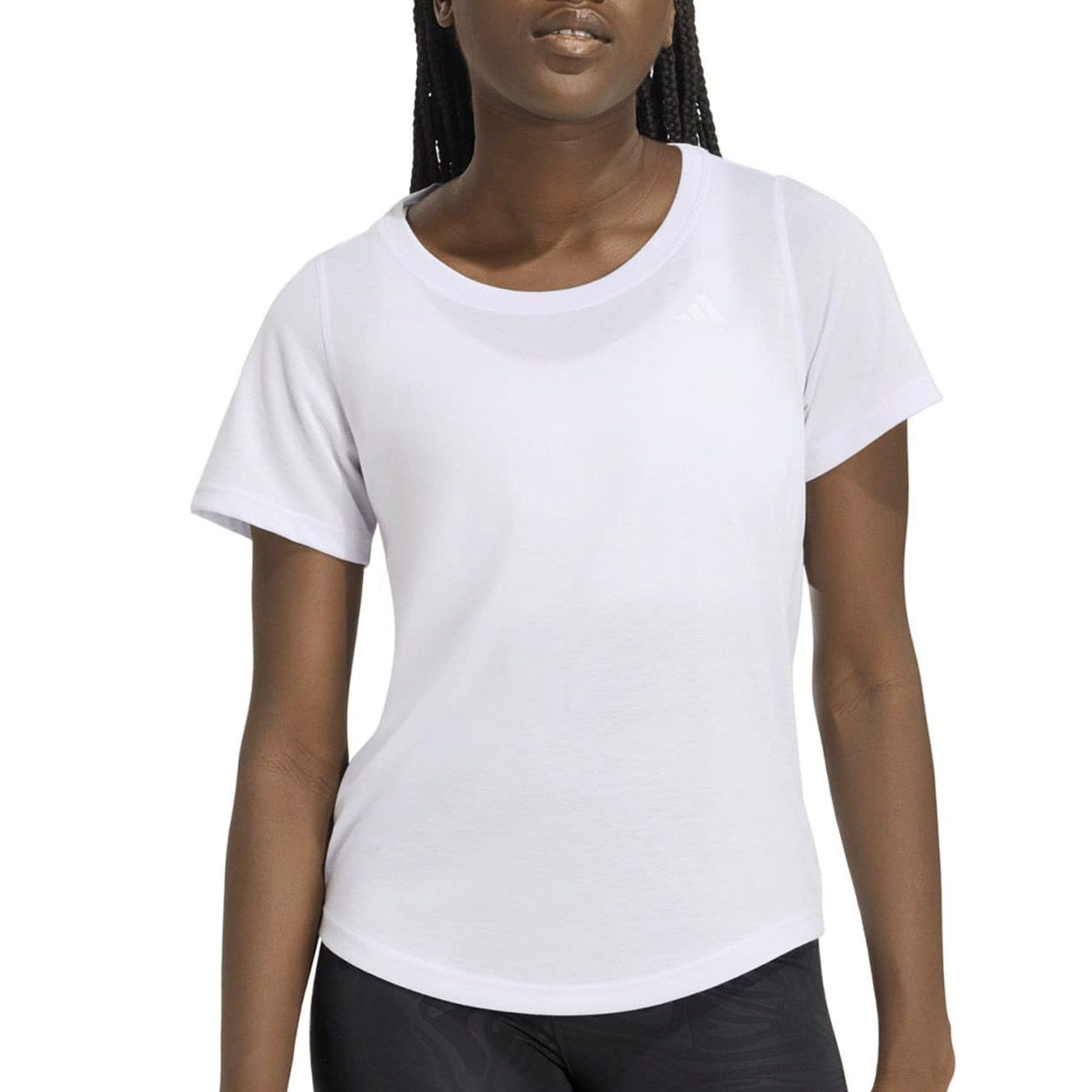 Adidas Workout Essentials Scoop Neck Shirt Dames