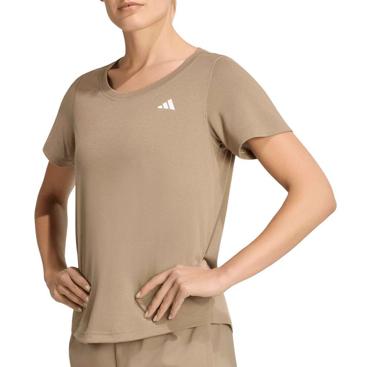 Shirt Adidas Workout Essentials Scoop Neck Femmes