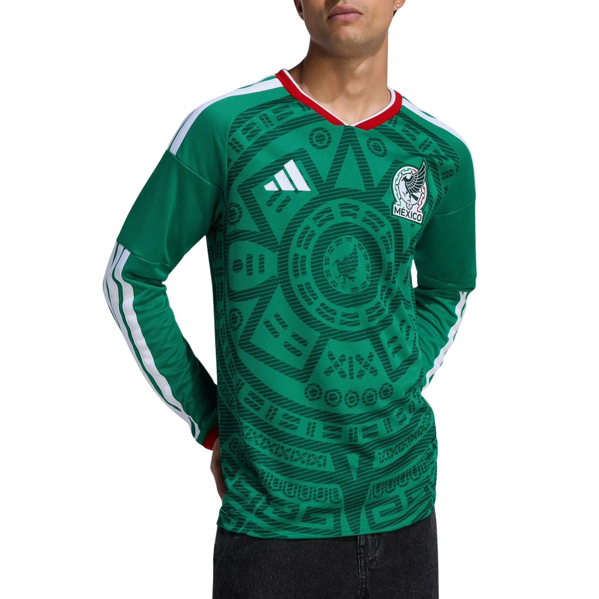 Adidas Mexico Thuis Shirt WK2026 LS Heren